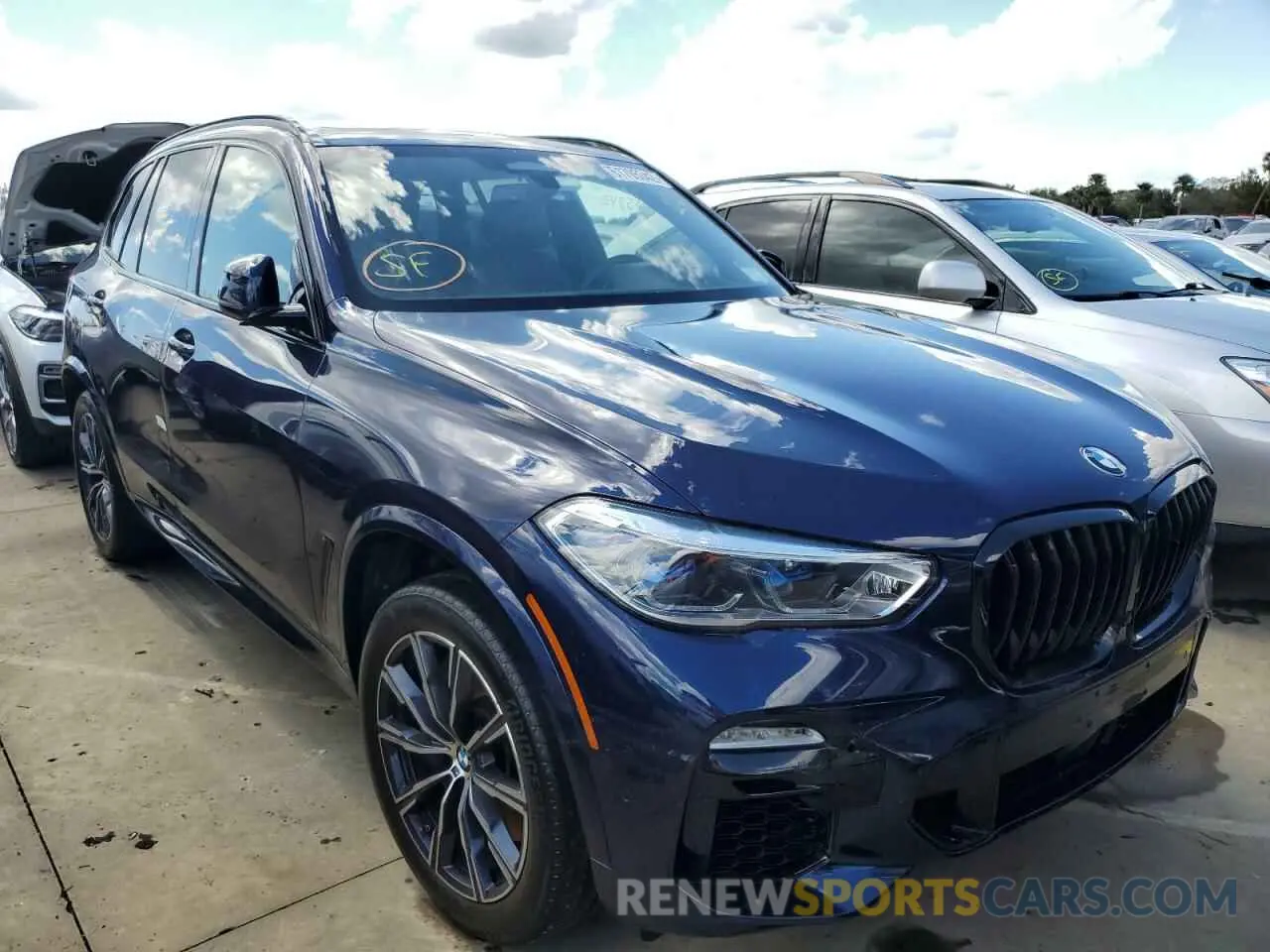 1 Фотография поврежденного автомобиля 5UXJU4C02LLE45789 BMW X5 2020