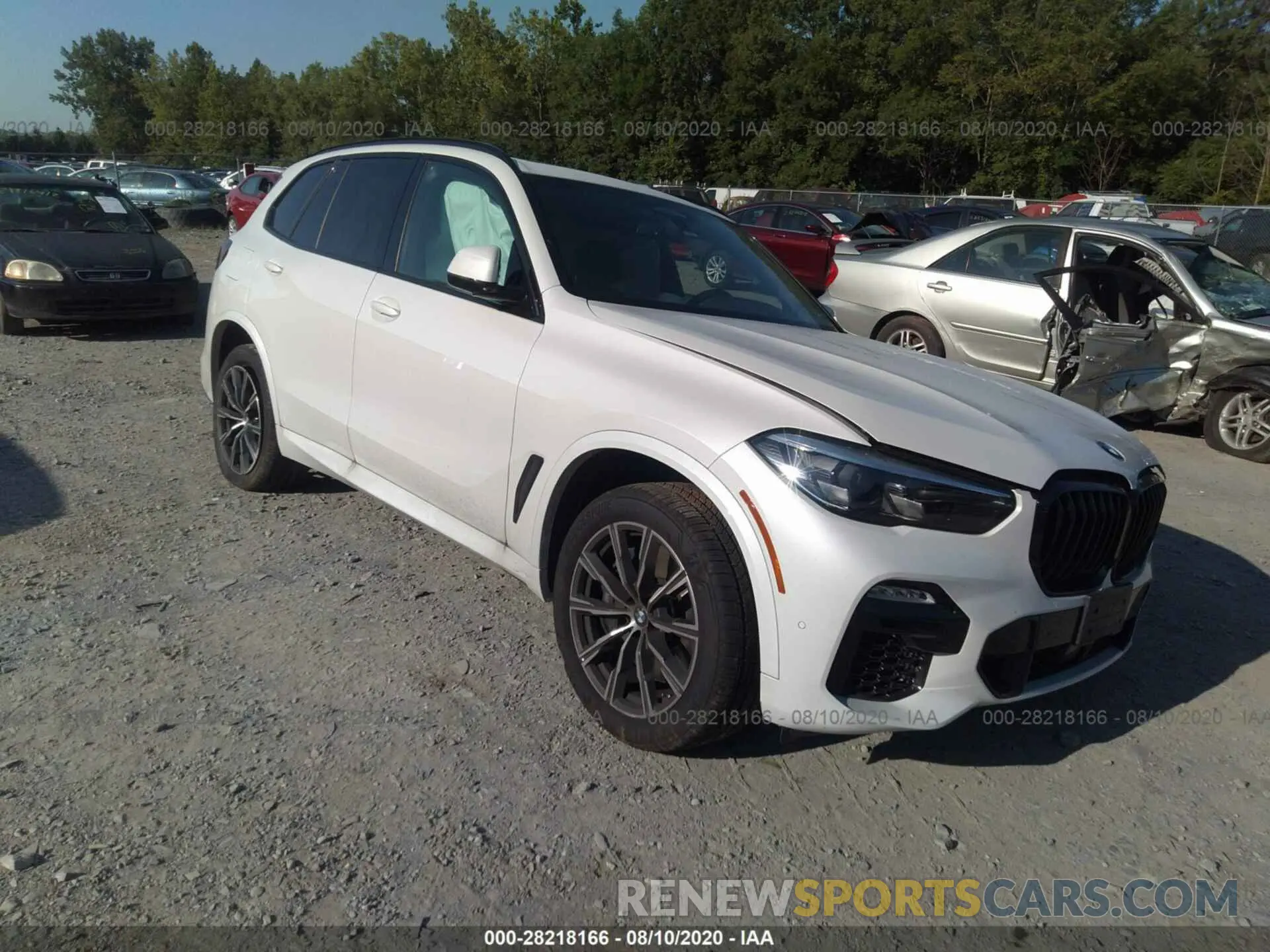 1 Photograph of a damaged car 5UXJU4C08L9C45559 BMW X5 2020