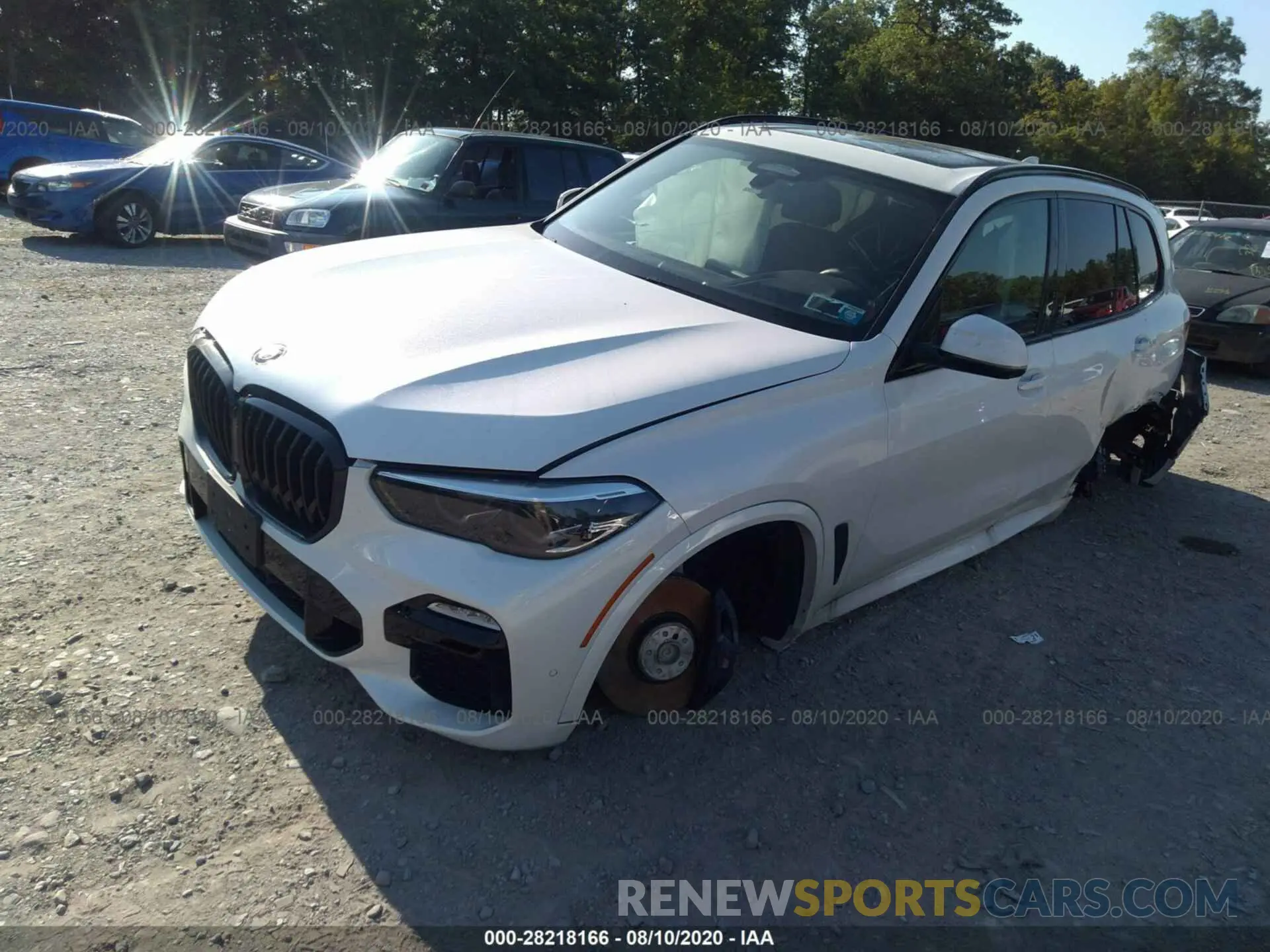2 Photograph of a damaged car 5UXJU4C08L9C45559 BMW X5 2020