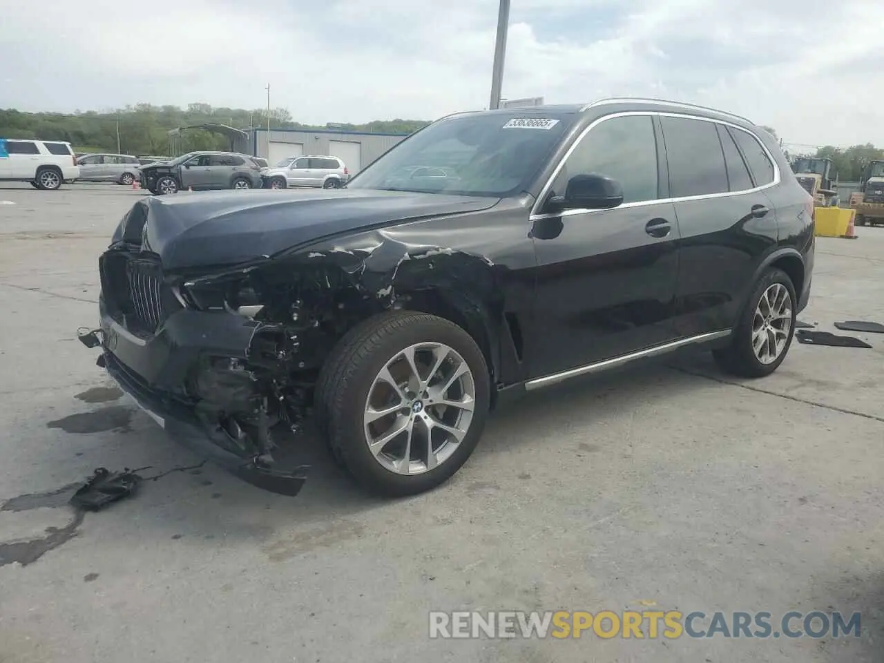 1 Фотография поврежденного автомобиля 5UXCR4C01M9G22129 BMW X5 2021