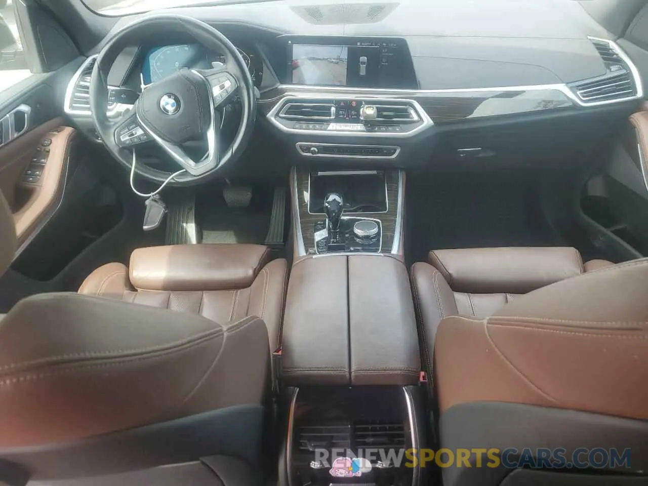 8 Фотография поврежденного автомобиля 5UXCR4C01M9G22129 BMW X5 2021