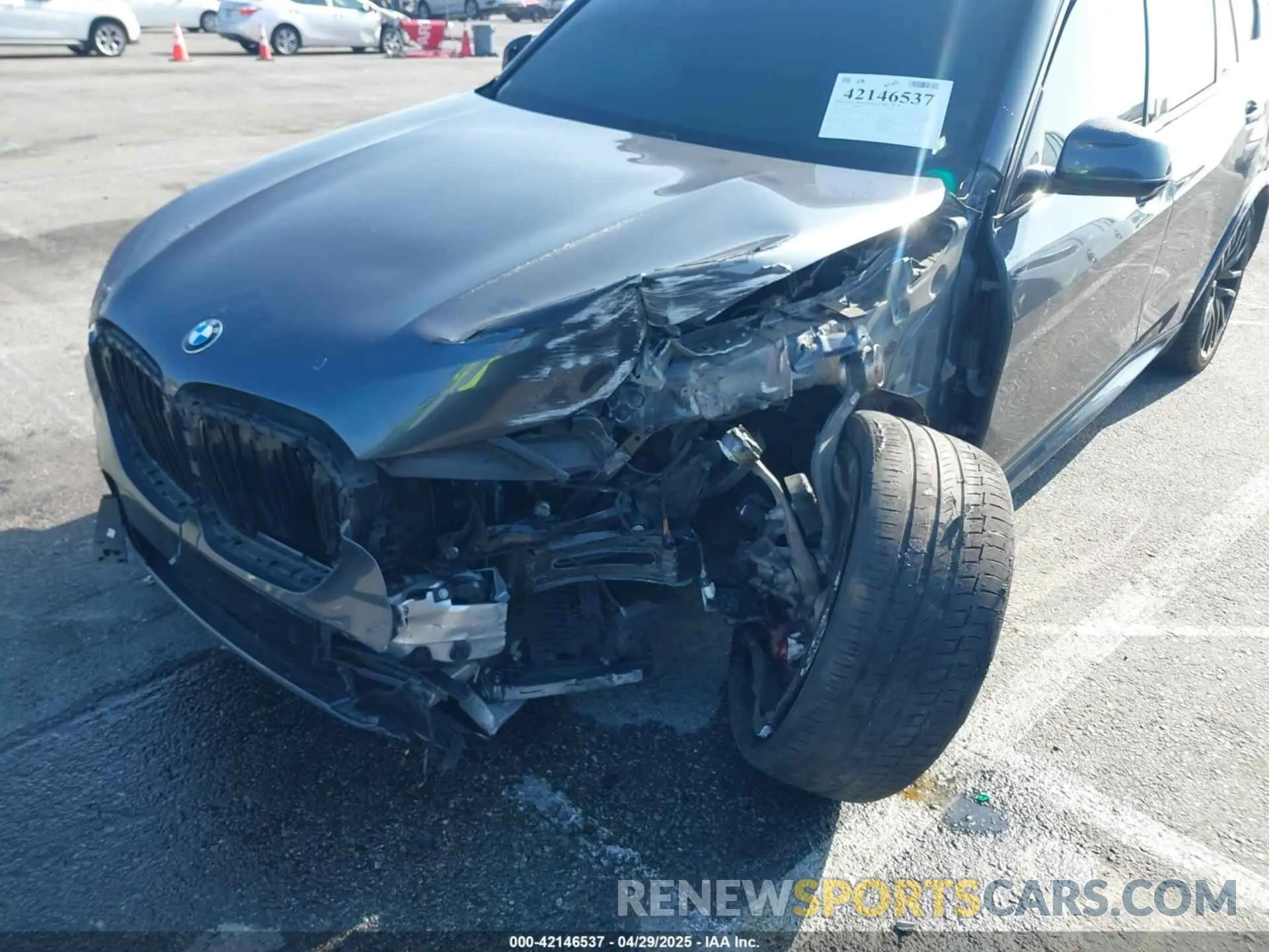 6 Фотография поврежденного автомобиля 5UXCR4C02M9H56406 BMW X5 2021