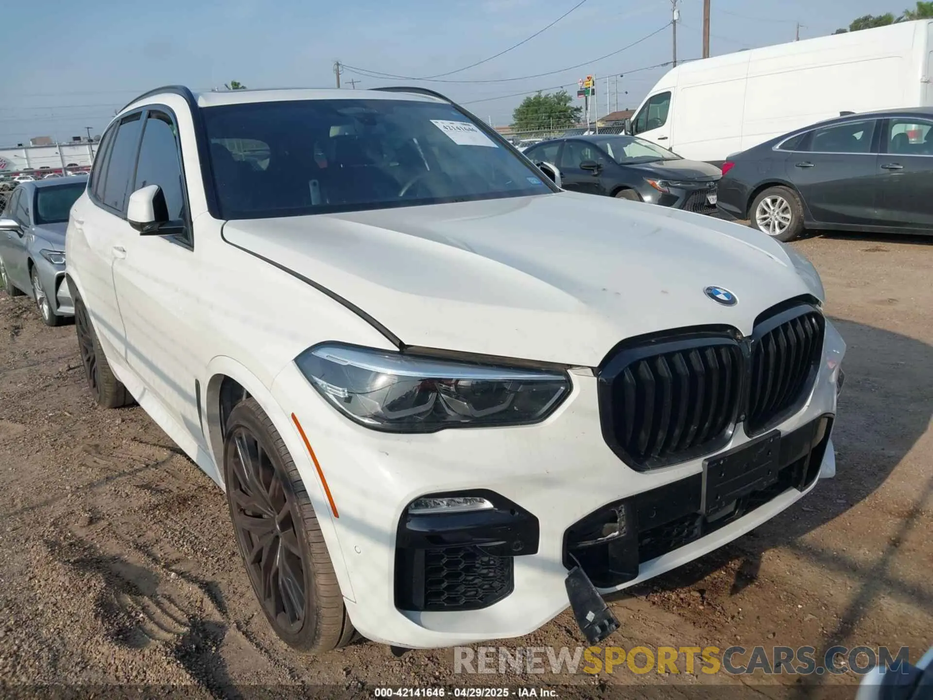 1 Фотография поврежденного автомобиля 5UXCR4C03M9E40545 BMW X5 2021