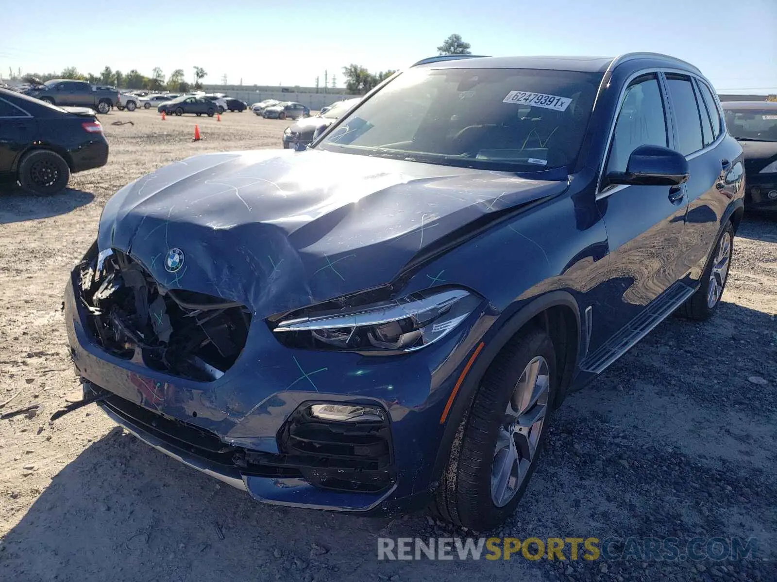 2 Фотография поврежденного автомобиля 5UXCR4C03M9E68376 BMW X5 2021