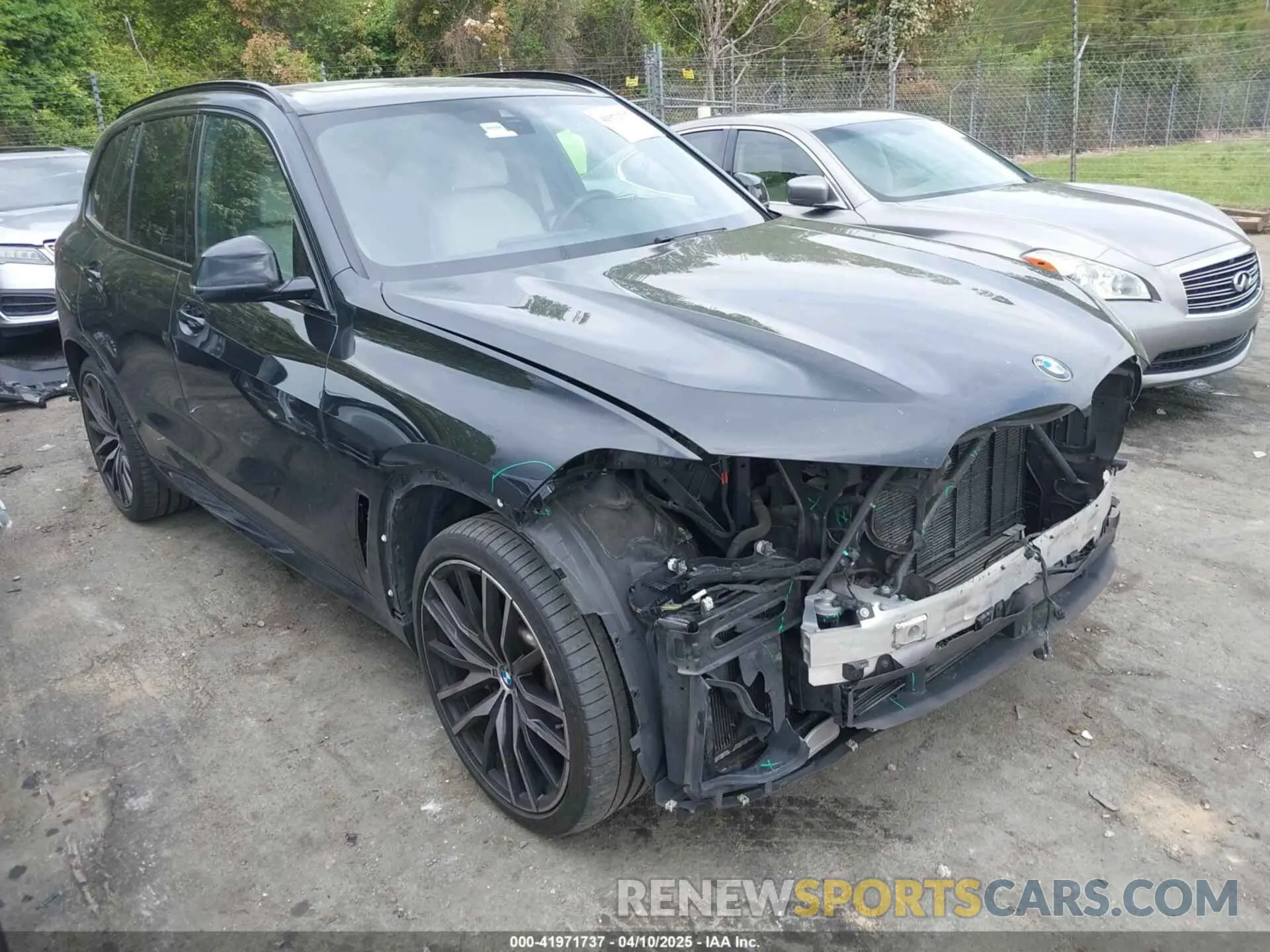 1 Photograph of a damaged car 5UXCR4C05M9E09393 BMW X5 2021