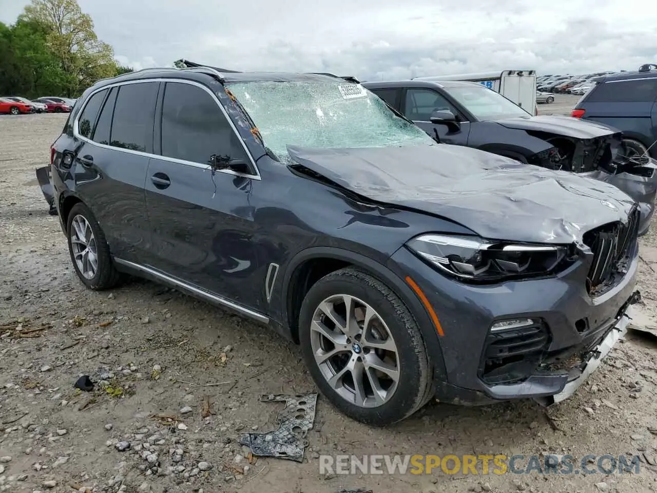 4 Фотография поврежденного автомобиля 5UXCR4C06M9H67148 BMW X5 2021