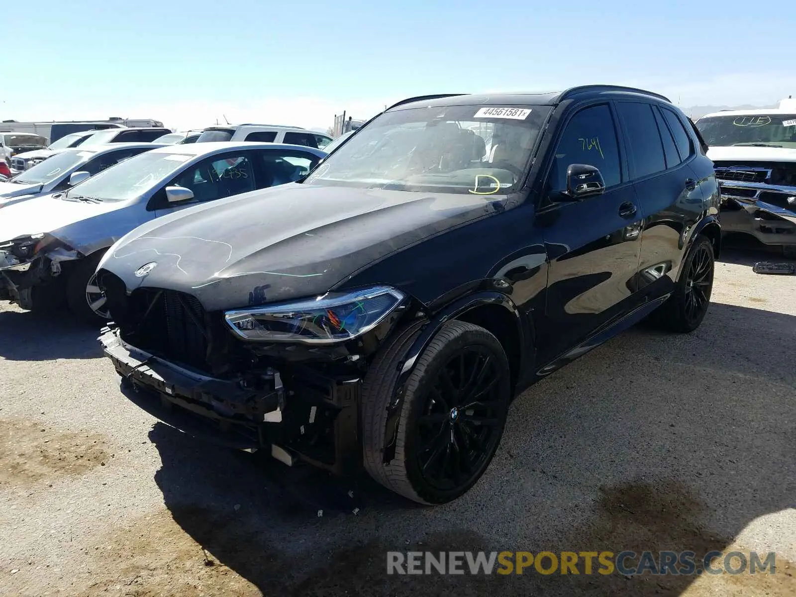 2 Photograph of a damaged car 5UXCR4C09M9F15216 BMW X5 2021