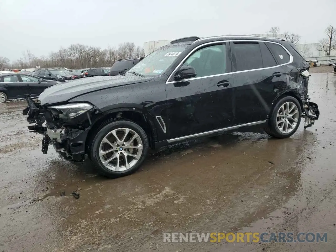 1 Photograph of a damaged car 5UXCR6C01M9F95252 BMW X5 2021