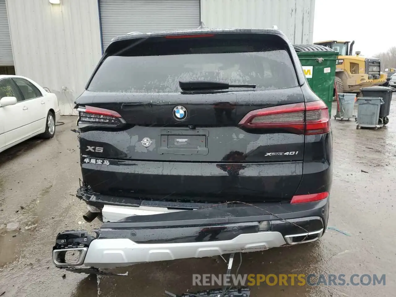 6 Photograph of a damaged car 5UXCR6C01M9F95252 BMW X5 2021