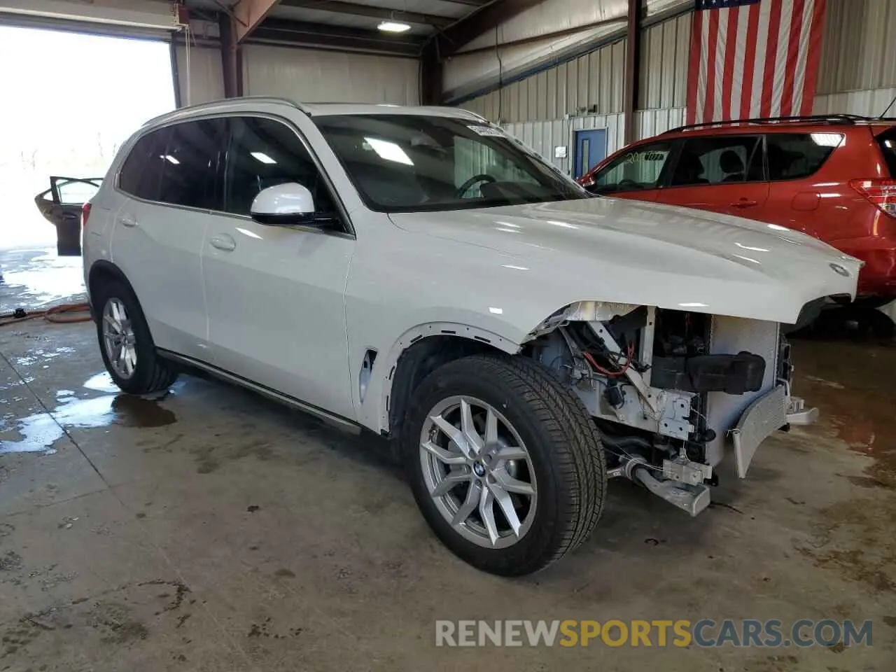 4 Фотография поврежденного автомобиля 5UXCR6C01M9G64540 BMW X5 2021