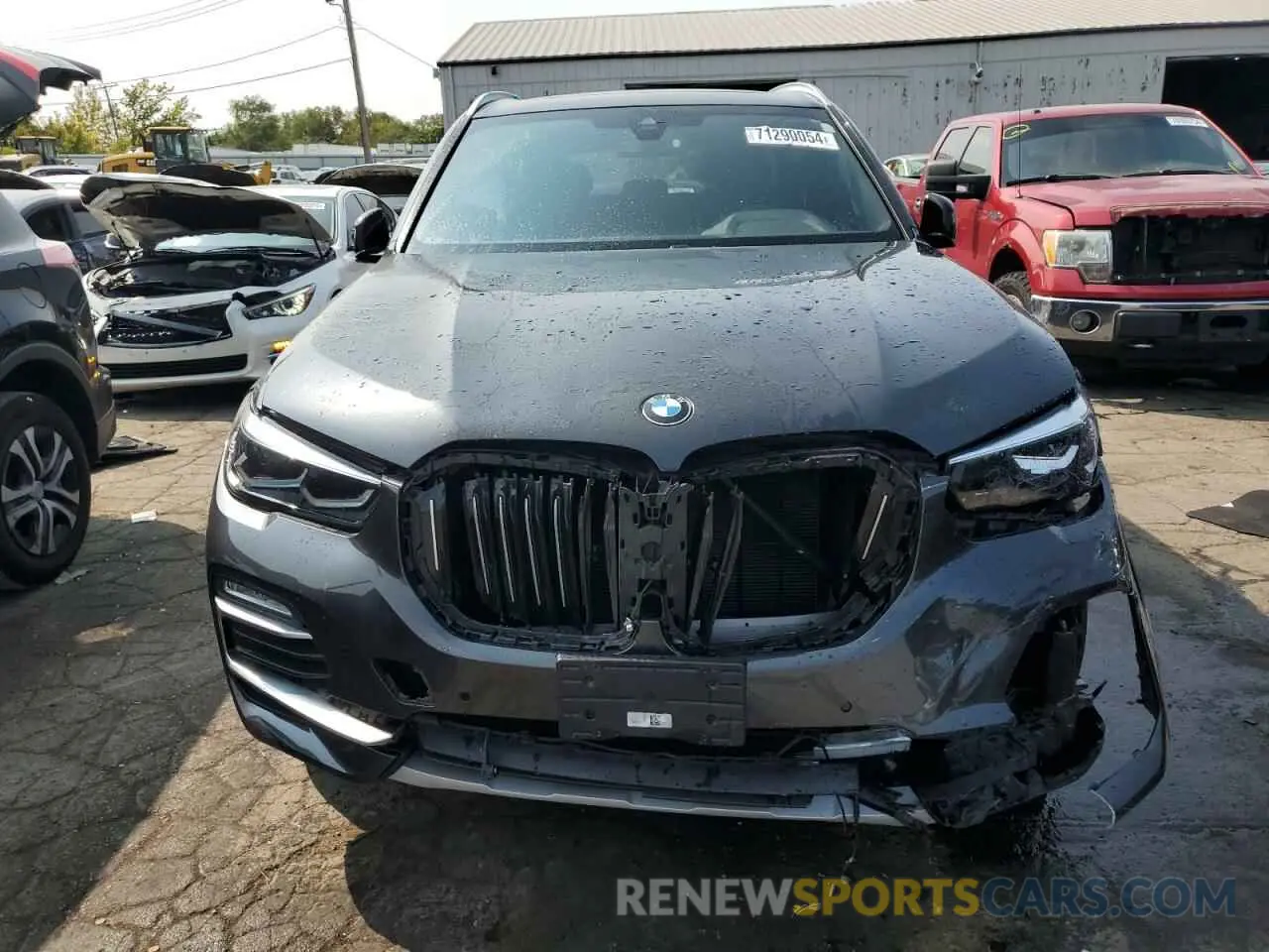 5 Photograph of a damaged car 5UXCR6C02M9E80997 BMW X5 2021