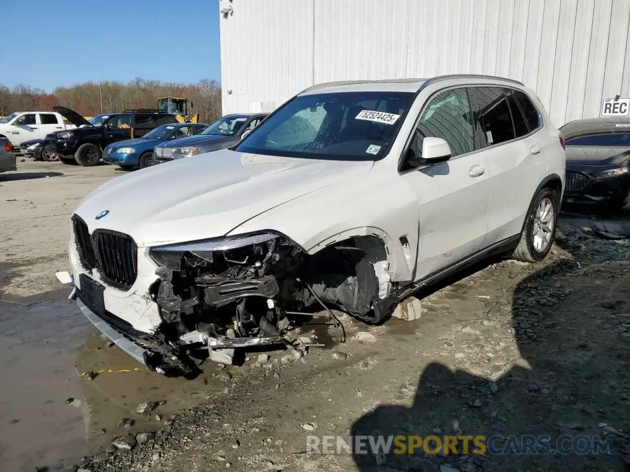 1 Photograph of a damaged car 5UXCR6C06M9E05607 BMW X5 2021