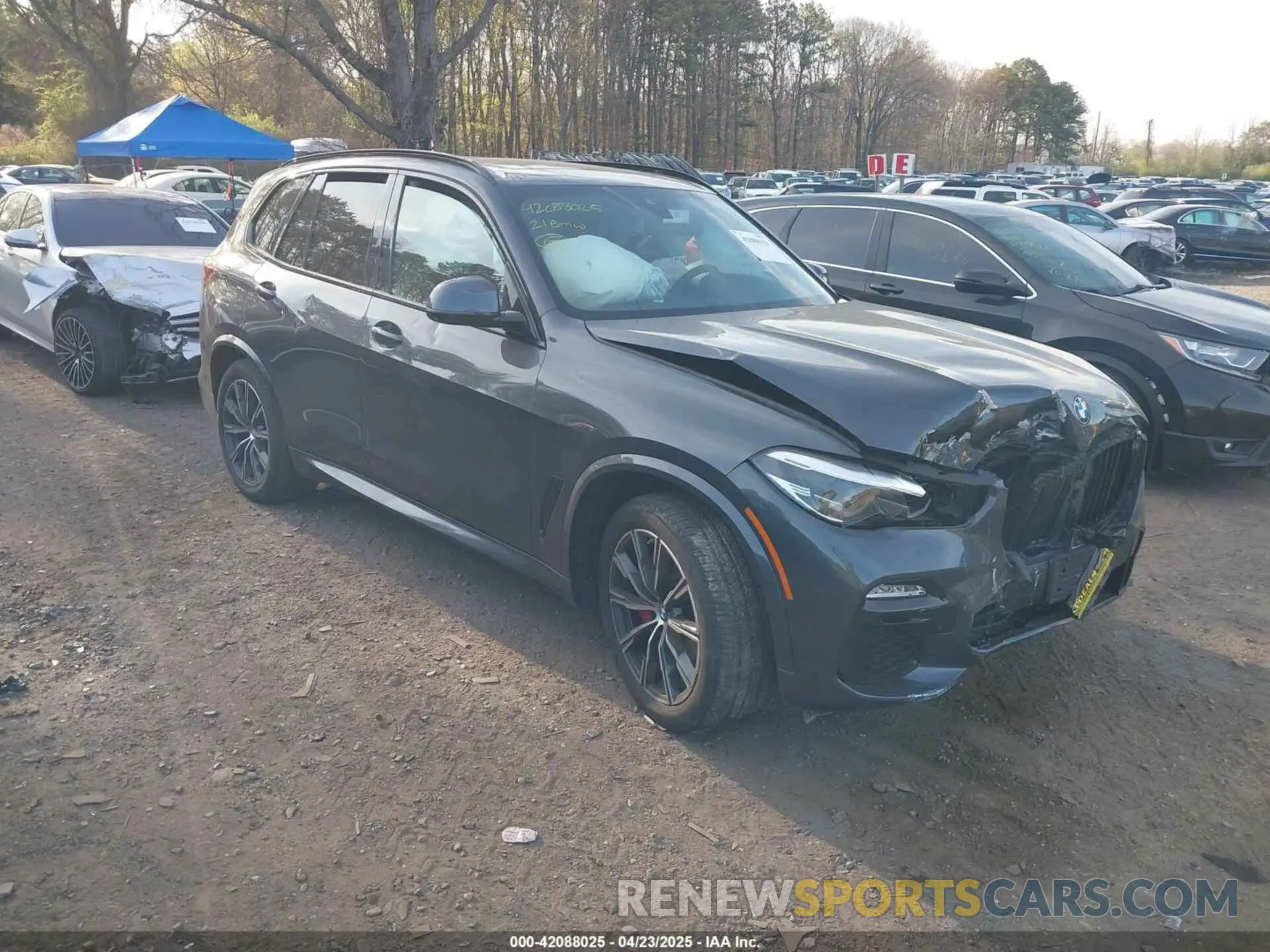 1 Фотография поврежденного автомобиля 5UXCR6C08M9F25585 BMW X5 2021