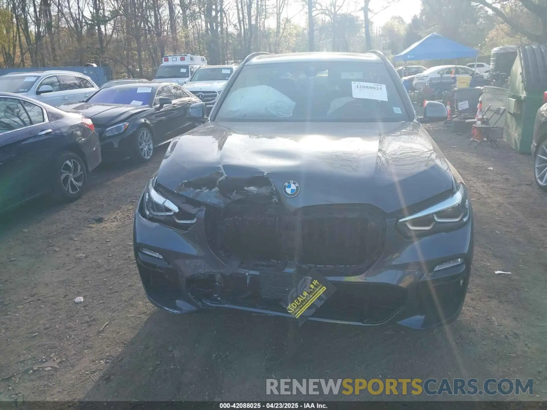 11 Фотография поврежденного автомобиля 5UXCR6C08M9F25585 BMW X5 2021