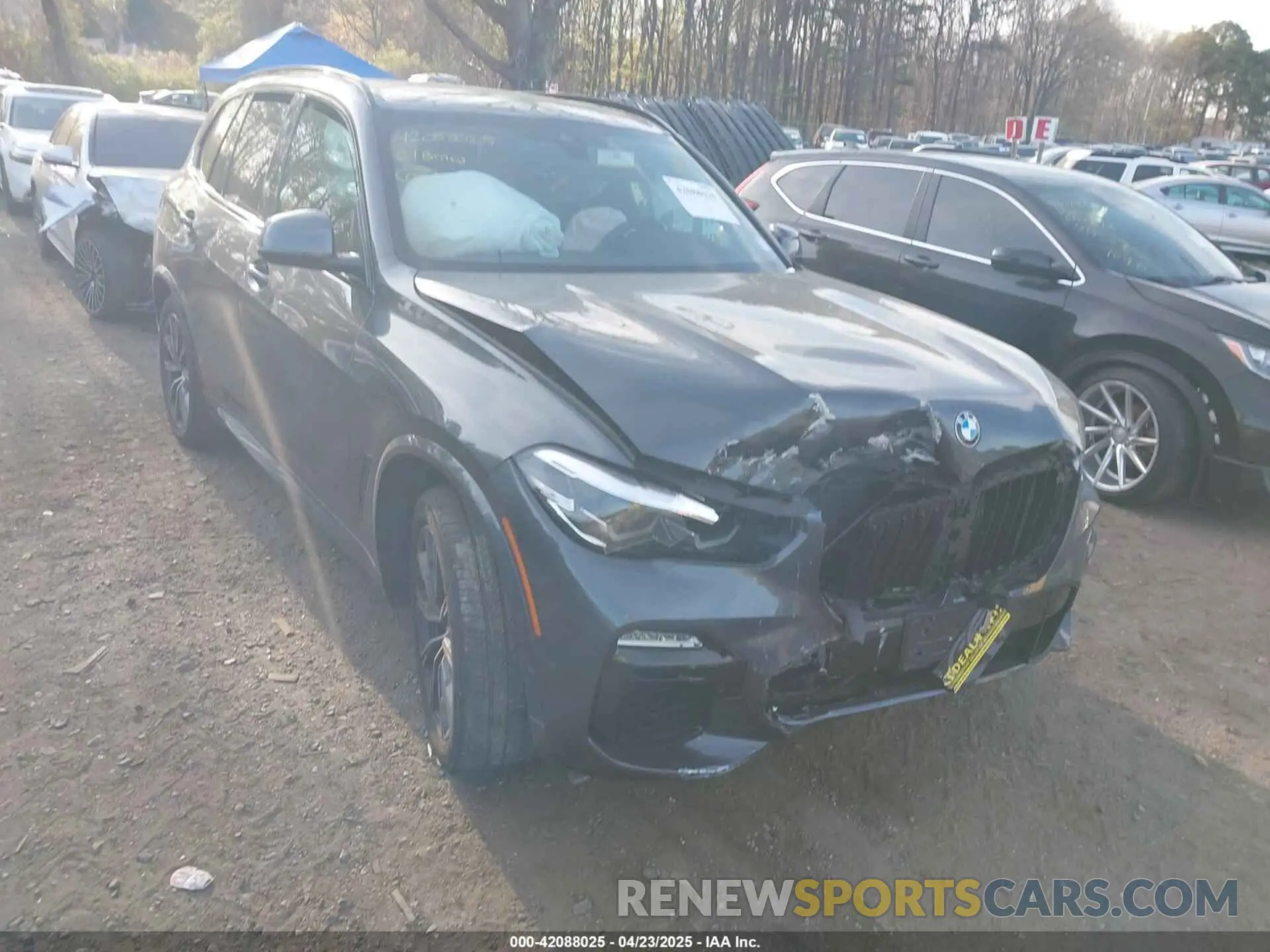 6 Фотография поврежденного автомобиля 5UXCR6C08M9F25585 BMW X5 2021