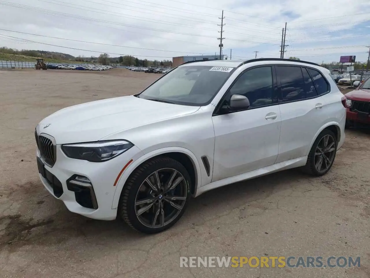 1 Фотография поврежденного автомобиля 5UXJU4C05M9E44232 BMW X5 2021
