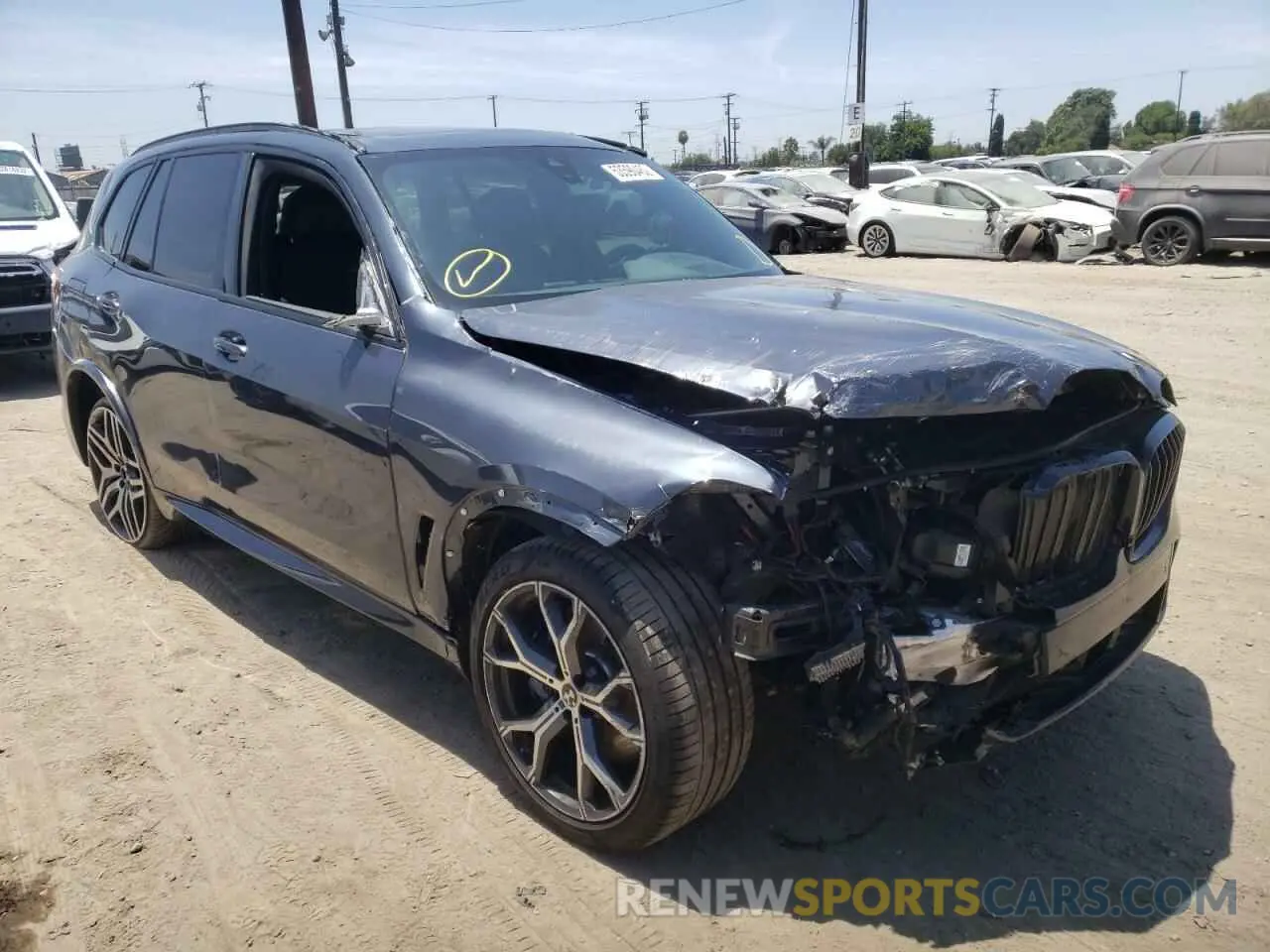 1 Фотография поврежденного автомобиля 5UXJU4C08M9E19227 BMW X5 2021