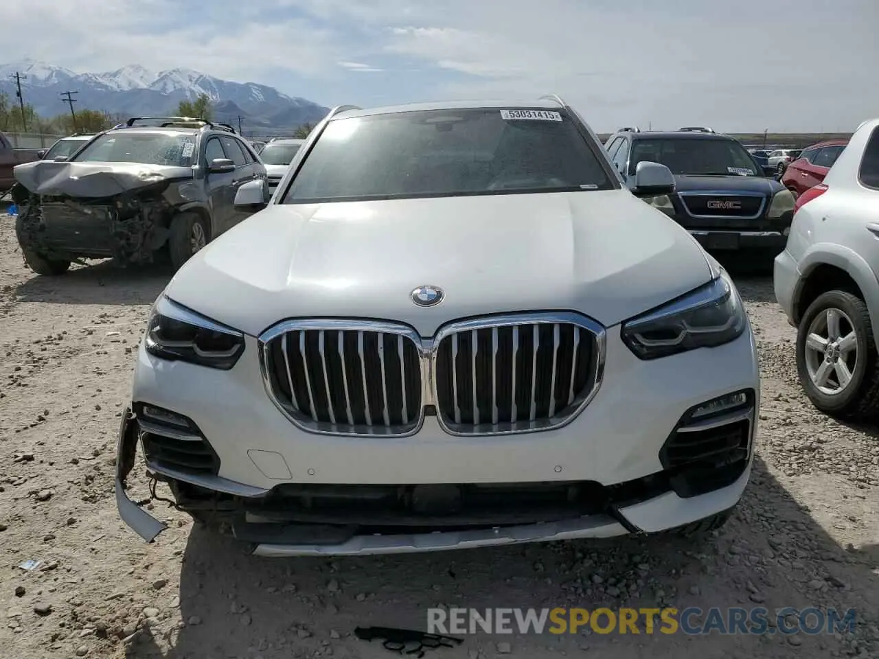 5 Photograph of a damaged car 5UXTA6C08M9F62790 BMW X5 2021