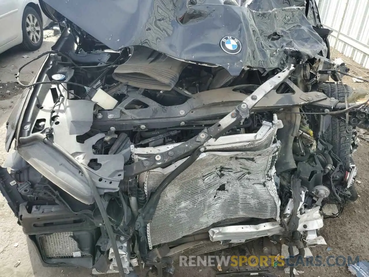 12 Photograph of a damaged car 5YMJU0C0XM9H13455 BMW X5 2021