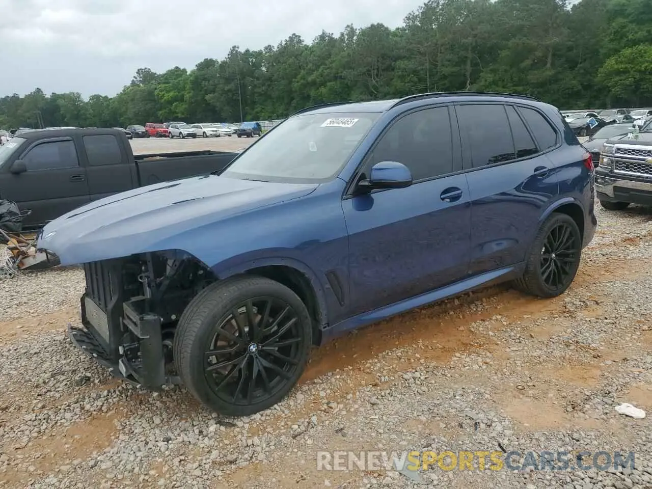 1 Photograph of a damaged car 5UXCR4C03N9M69817 BMW X5 2022