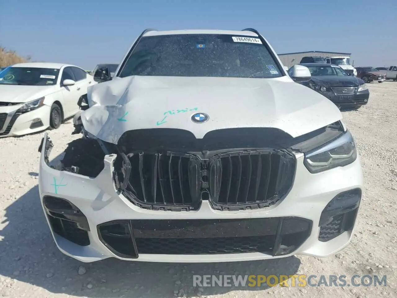 5 Photograph of a damaged car 5UXCR4C07N9J83002 BMW X5 2022