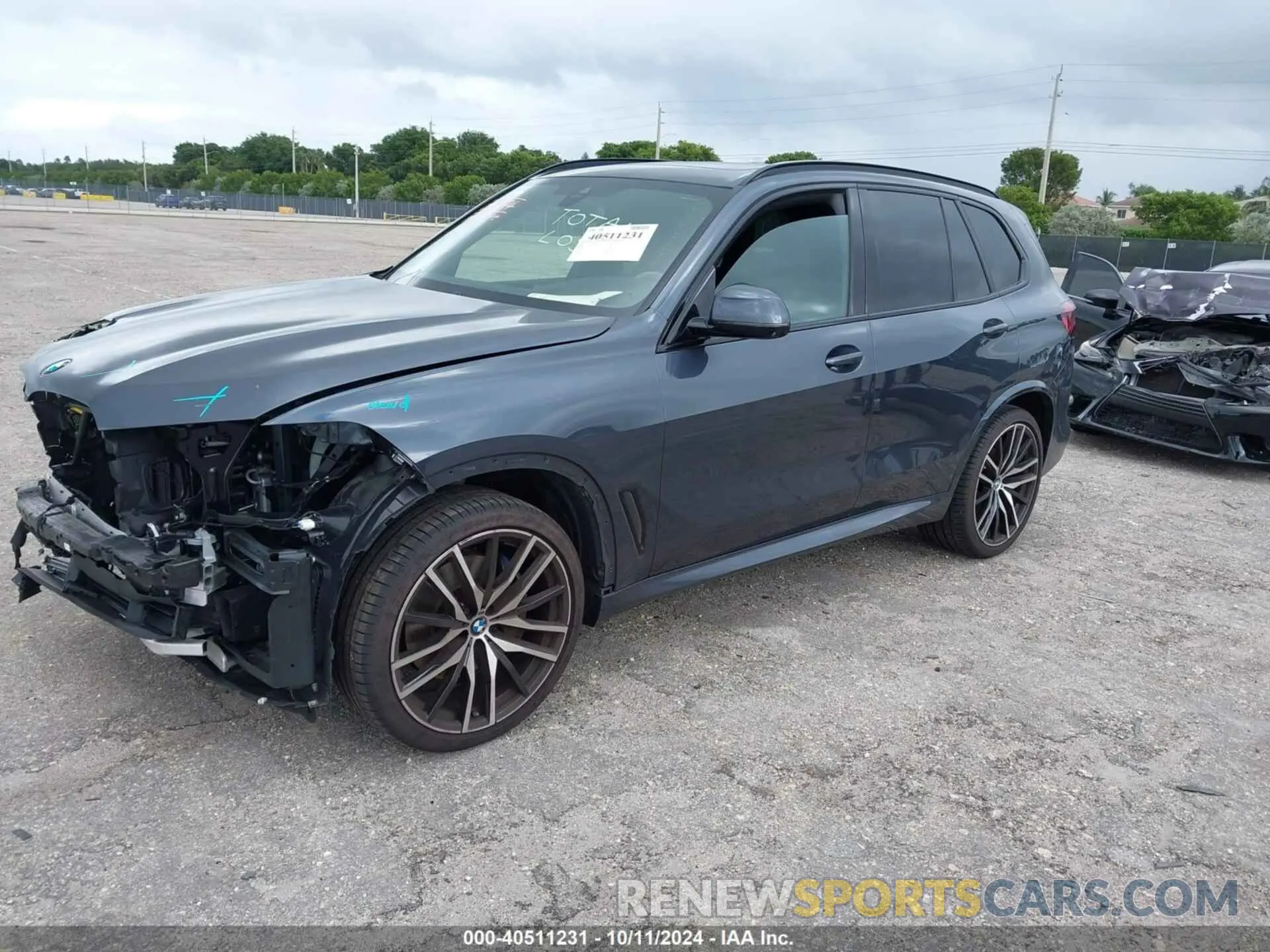2 Photograph of a damaged car 5UXCR4C07N9M45441 BMW X5 2022