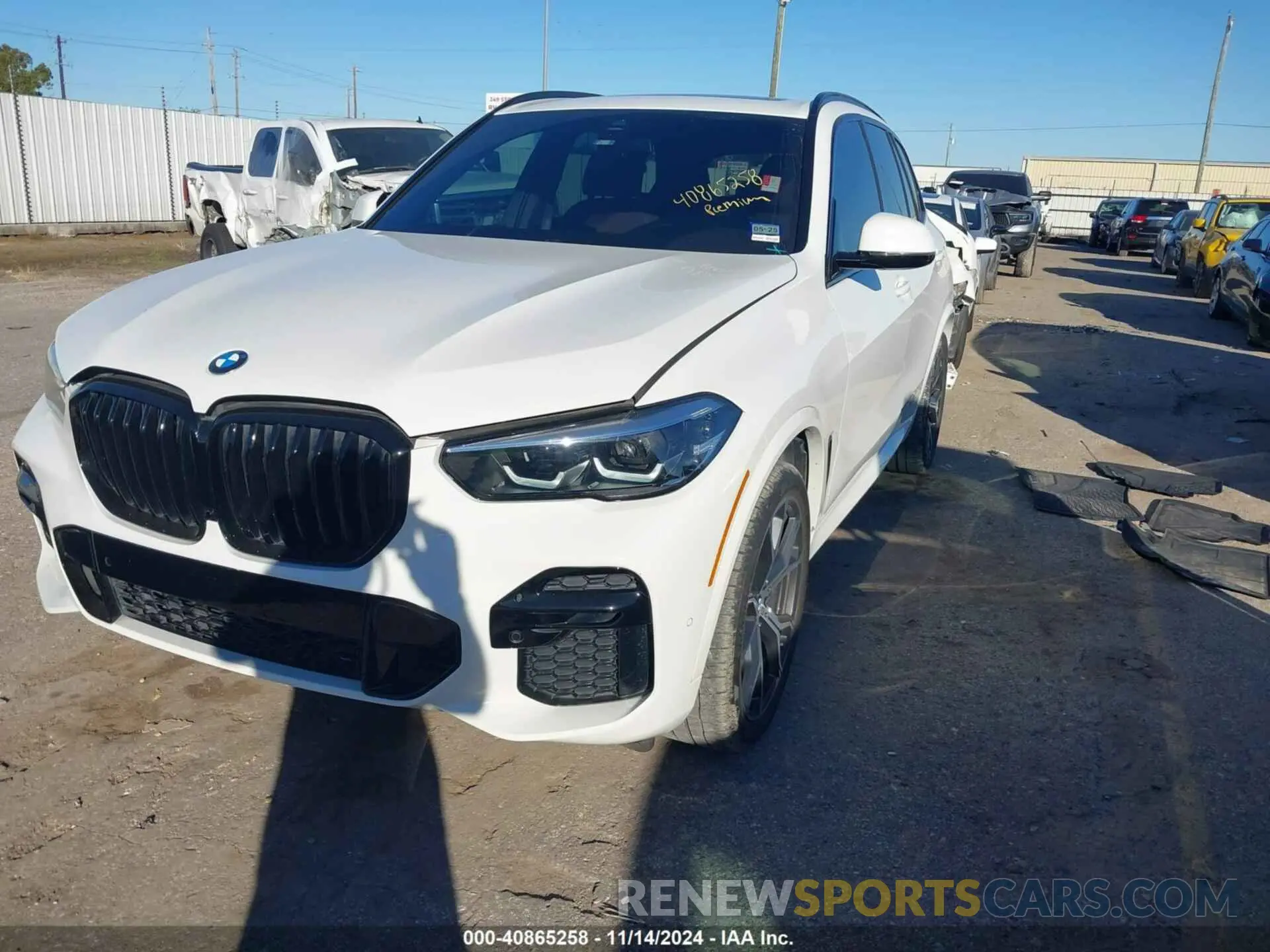 2 Фотография поврежденного автомобиля 5UXCR4C08N9M66962 BMW X5 2022