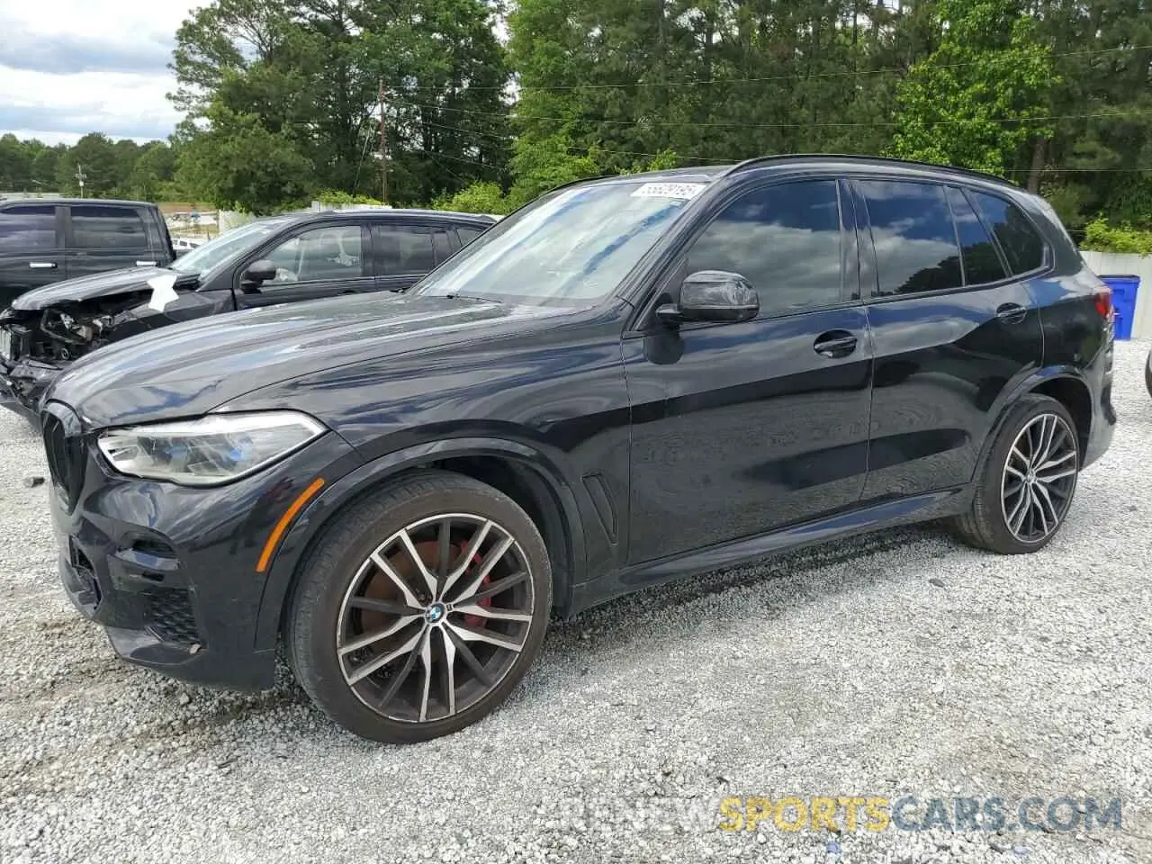 1 Photograph of a damaged car 5UXCR4C09N9L11207 BMW X5 2022