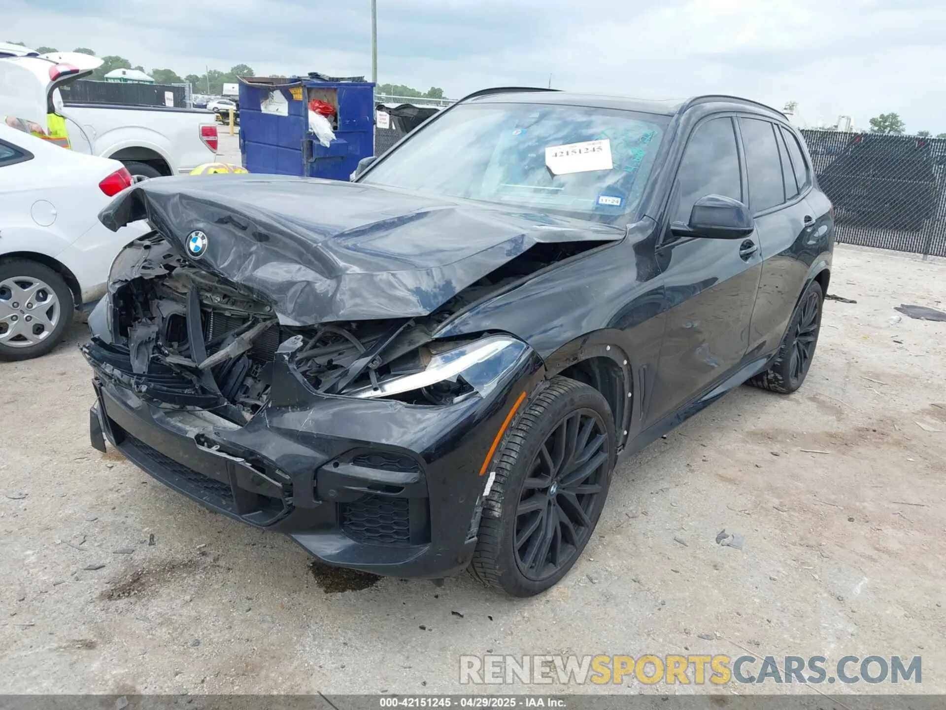 2 Photograph of a damaged car 5UXCR6C06N9K77433 BMW X5 2022