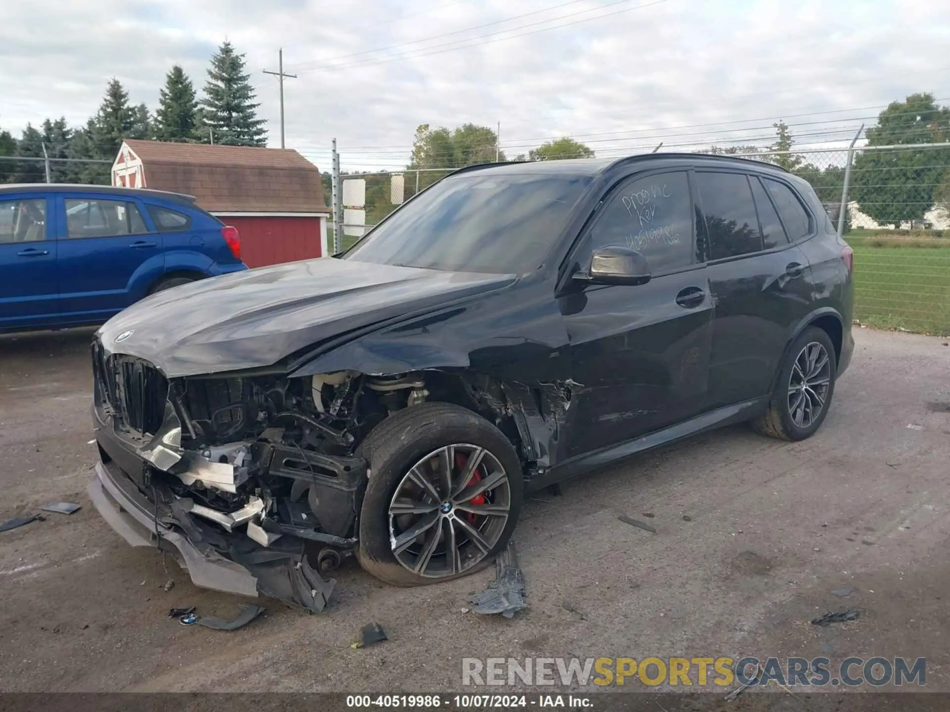 2 Фотография поврежденного автомобиля 5UXCR6C08N9M89296 BMW X5 2022