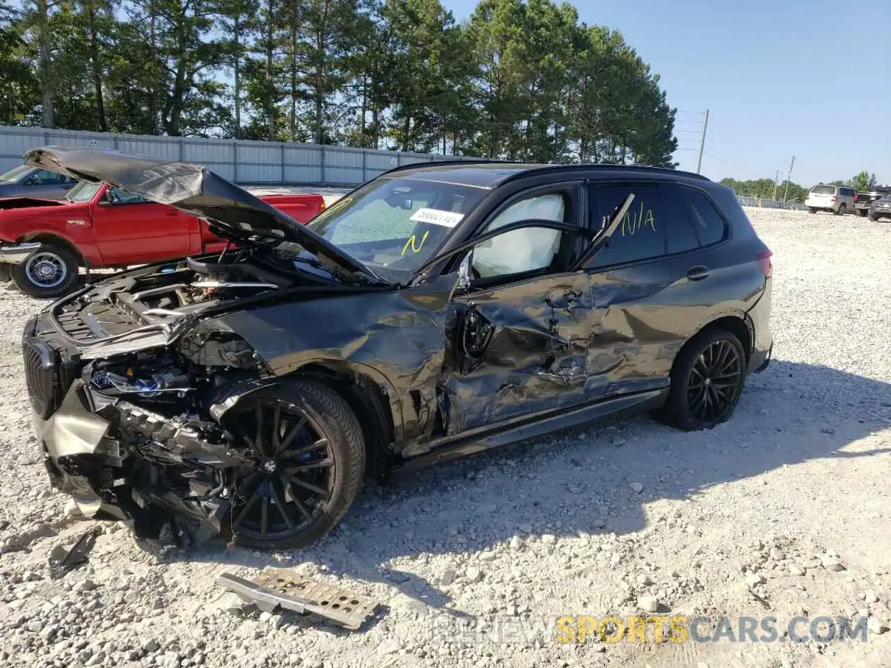 2 Фотография поврежденного автомобиля 5UXCR6C0XN9K63485 BMW X5 2022