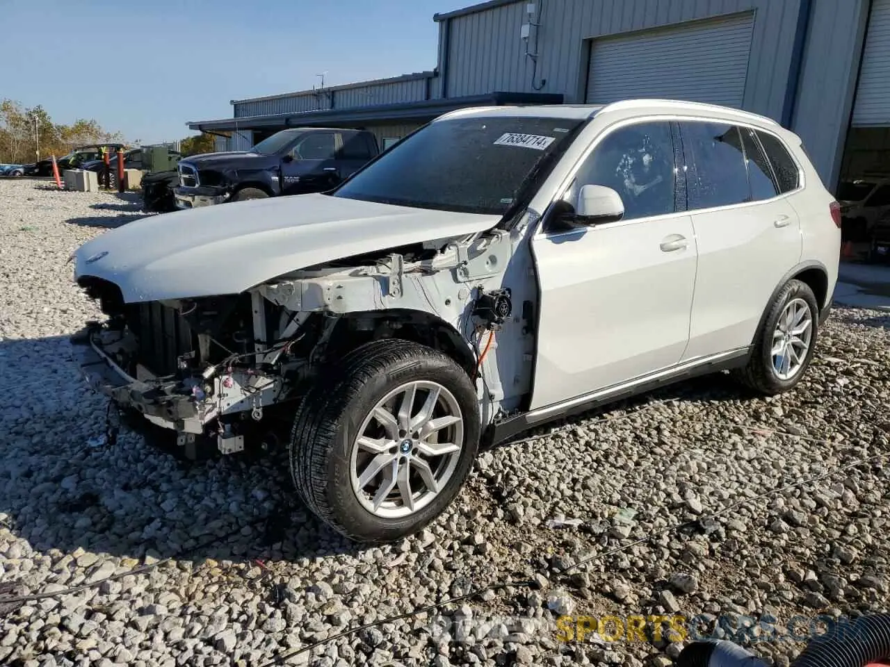 1 Photograph of a damaged car 5UXTA6C01N9K44993 BMW X5 2022