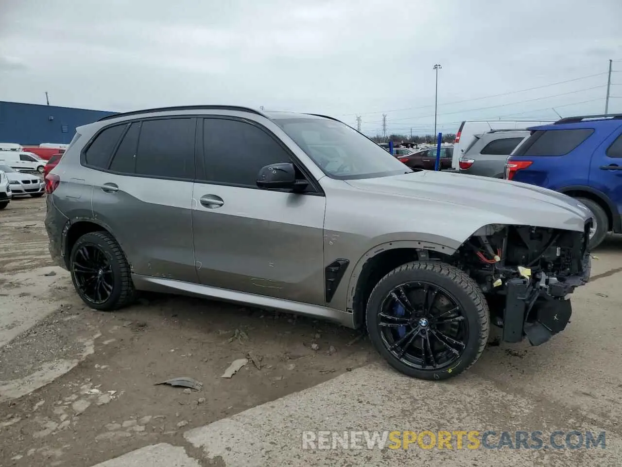 4 Фотография поврежденного автомобиля 5YMJU0C06N9K98844 BMW X5 2022