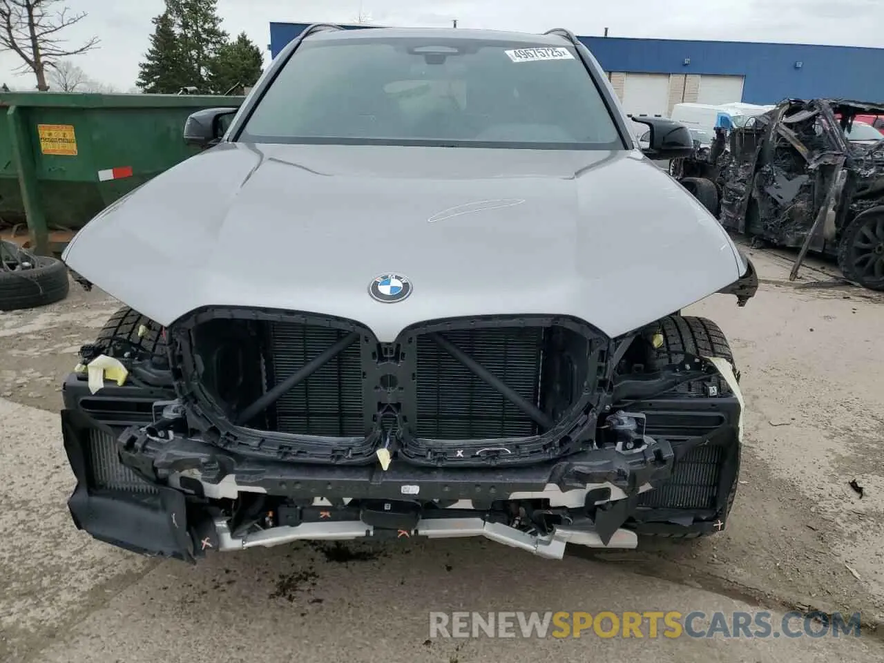 5 Фотография поврежденного автомобиля 5YMJU0C06N9K98844 BMW X5 2022