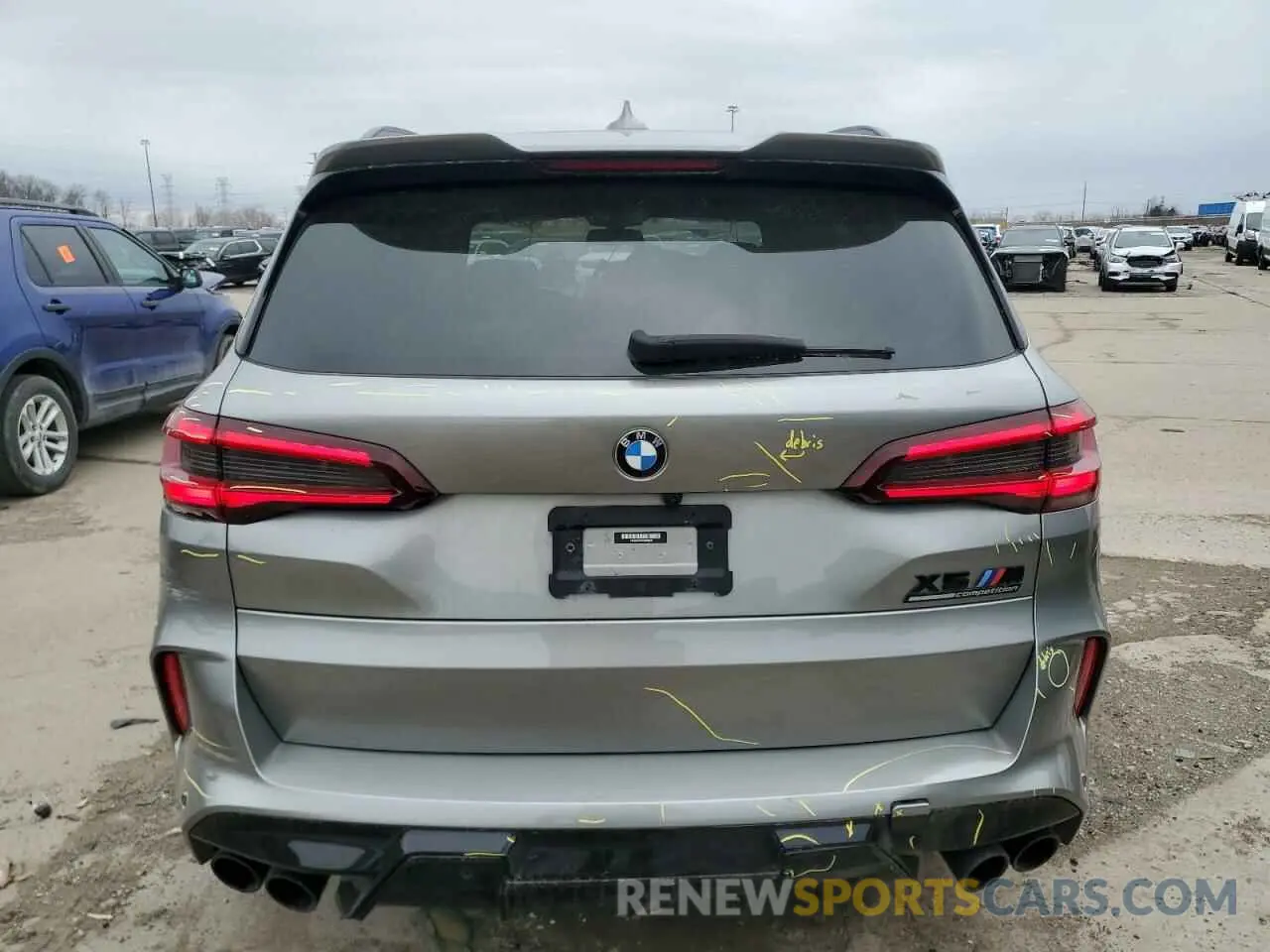6 Фотография поврежденного автомобиля 5YMJU0C06N9K98844 BMW X5 2022