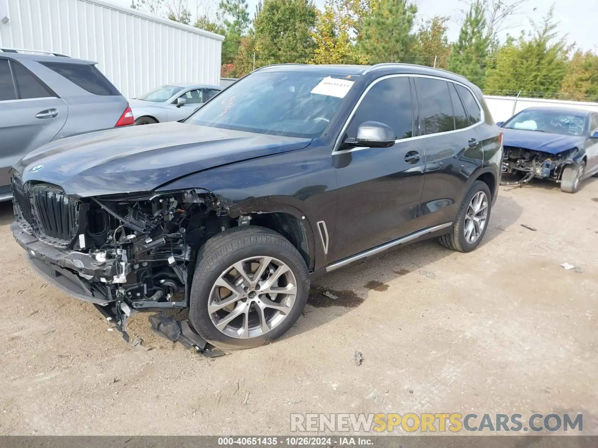 2 Photograph of a damaged car 5UXCR4C01P9R67176 BMW X5 2023