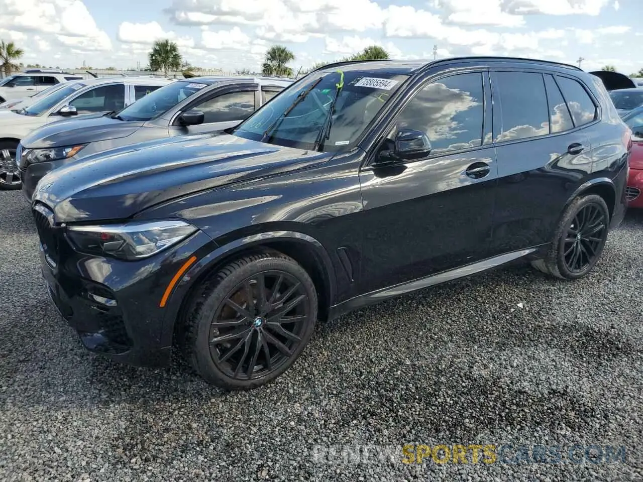 1 Photograph of a damaged car 5UXCR4C07P9P15450 BMW X5 2023