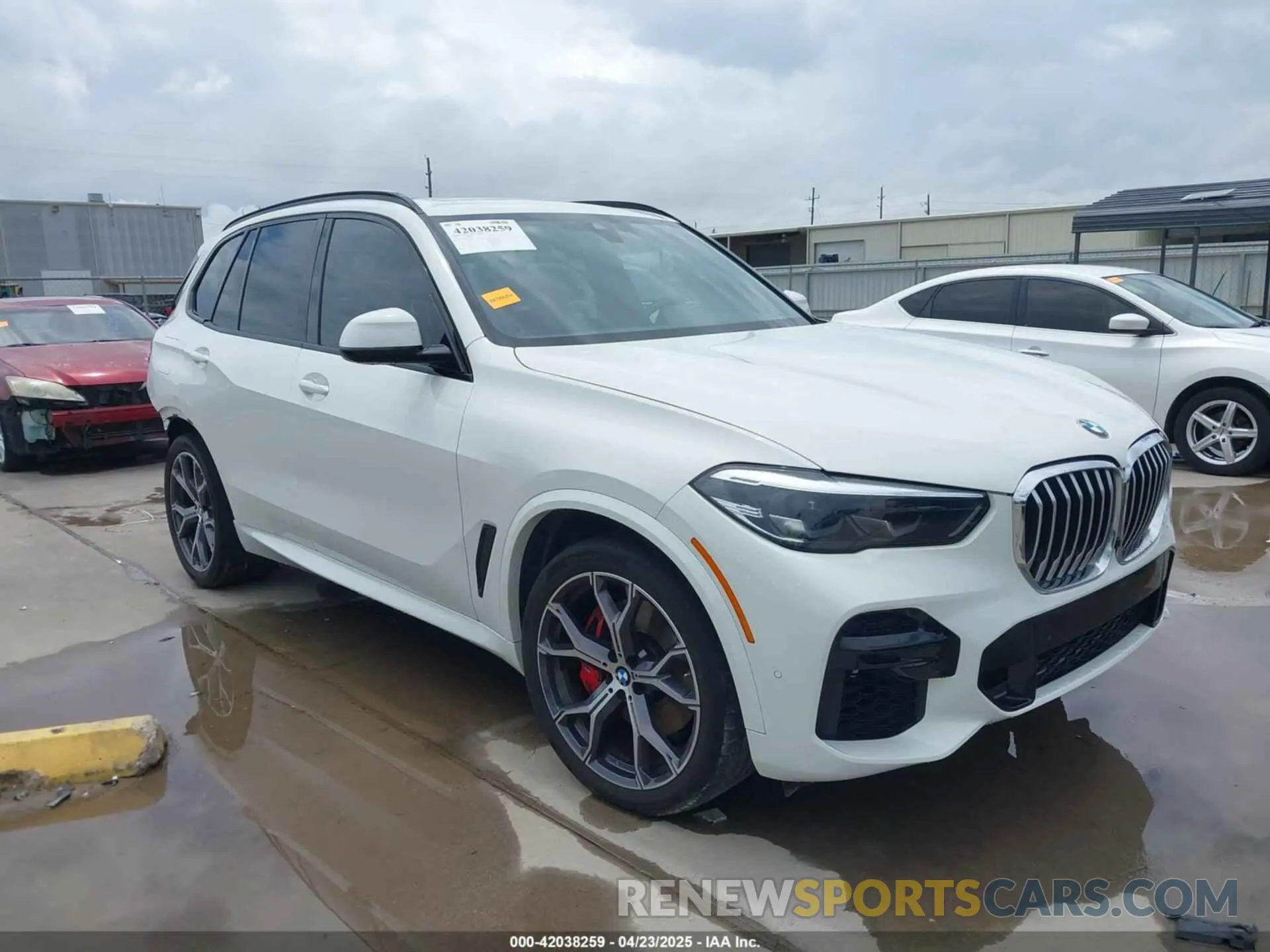 1 Photograph of a damaged car 5UXCR4C07P9P20275 BMW X5 2023