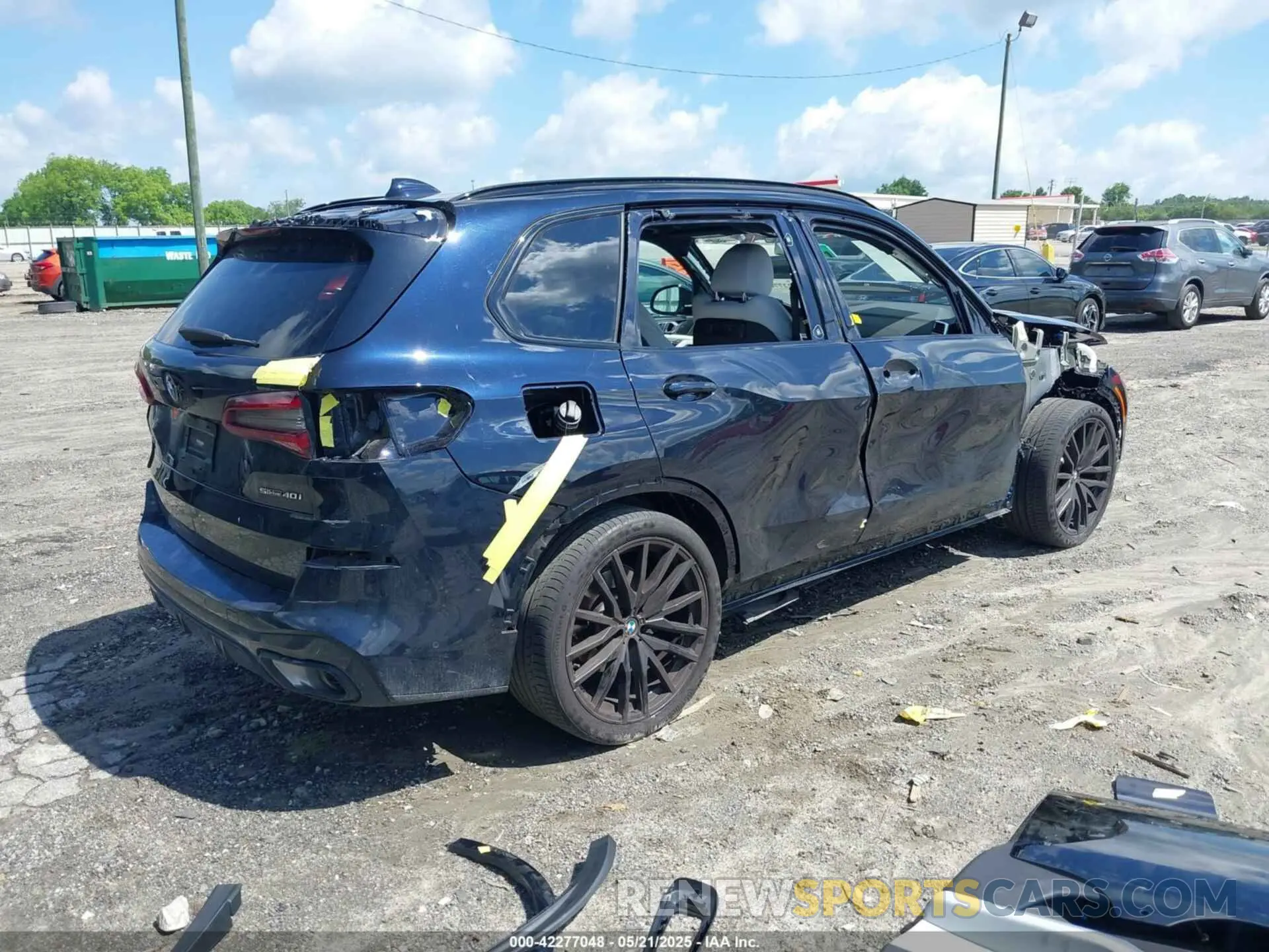 4 Фотография поврежденного автомобиля 5UXCR4C08P9R54795 BMW X5 2023
