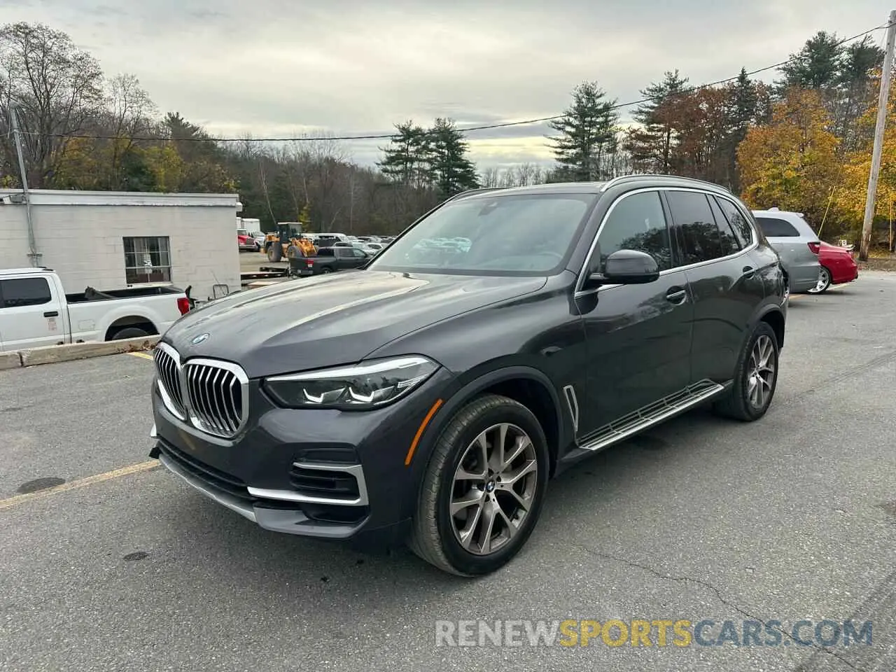 1 Photograph of a damaged car 5UXCR4C09P9P08256 BMW X5 2023