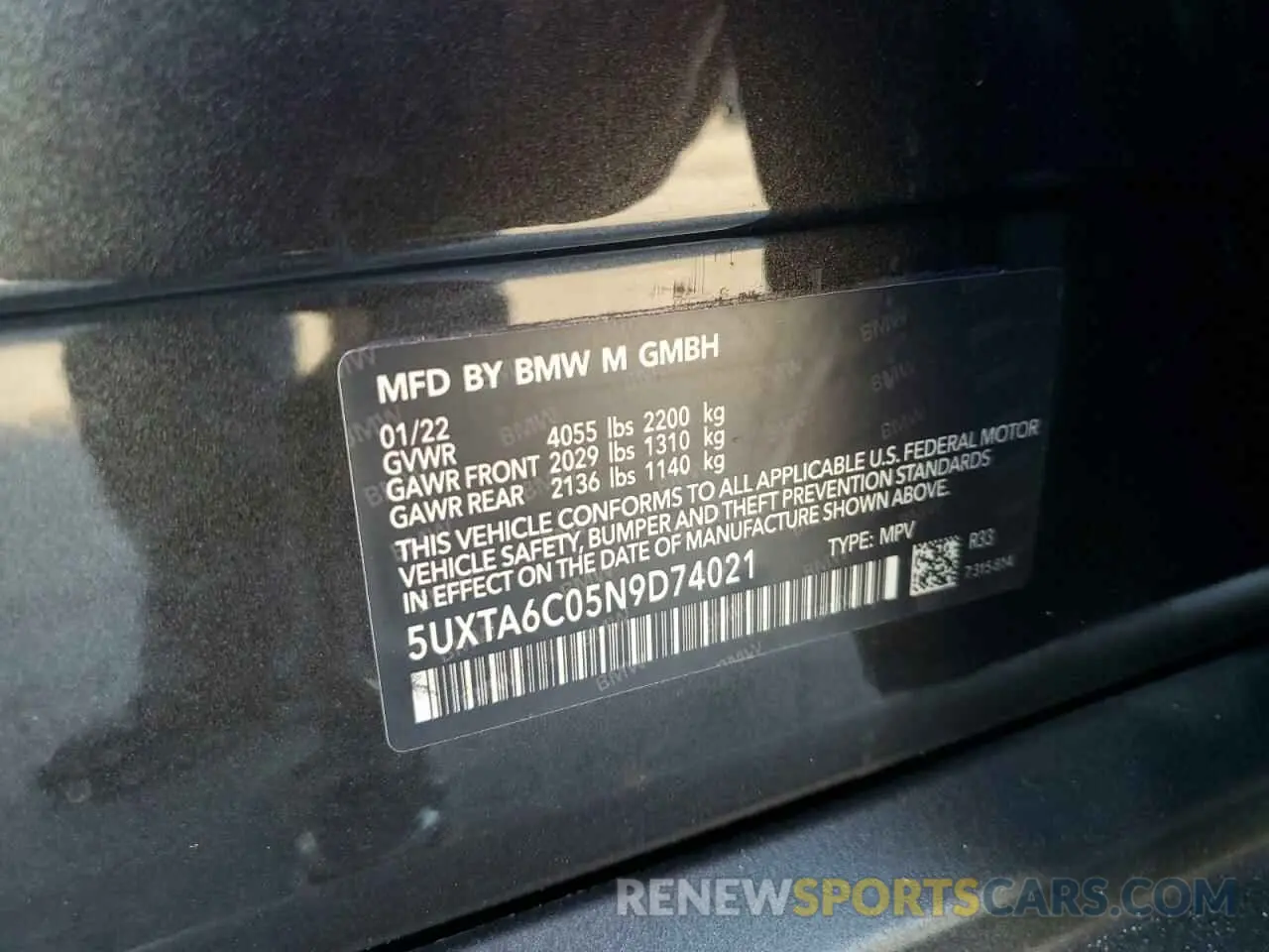 13 Фотография поврежденного автомобиля 5UXCR4C09P9P36946 BMW X5 2023