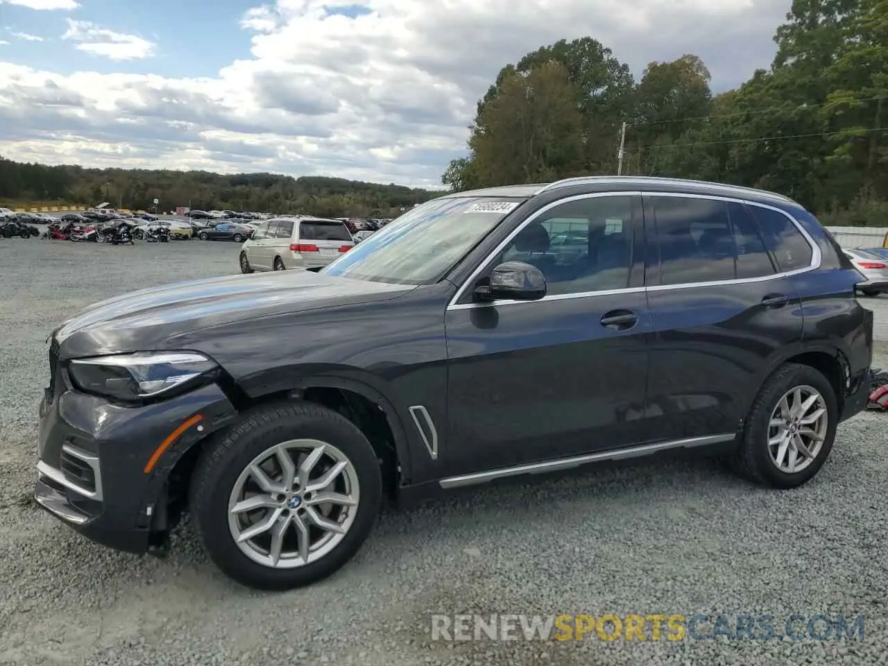 1 Photograph of a damaged car 5UXCR6C01P9P49573 BMW X5 2023