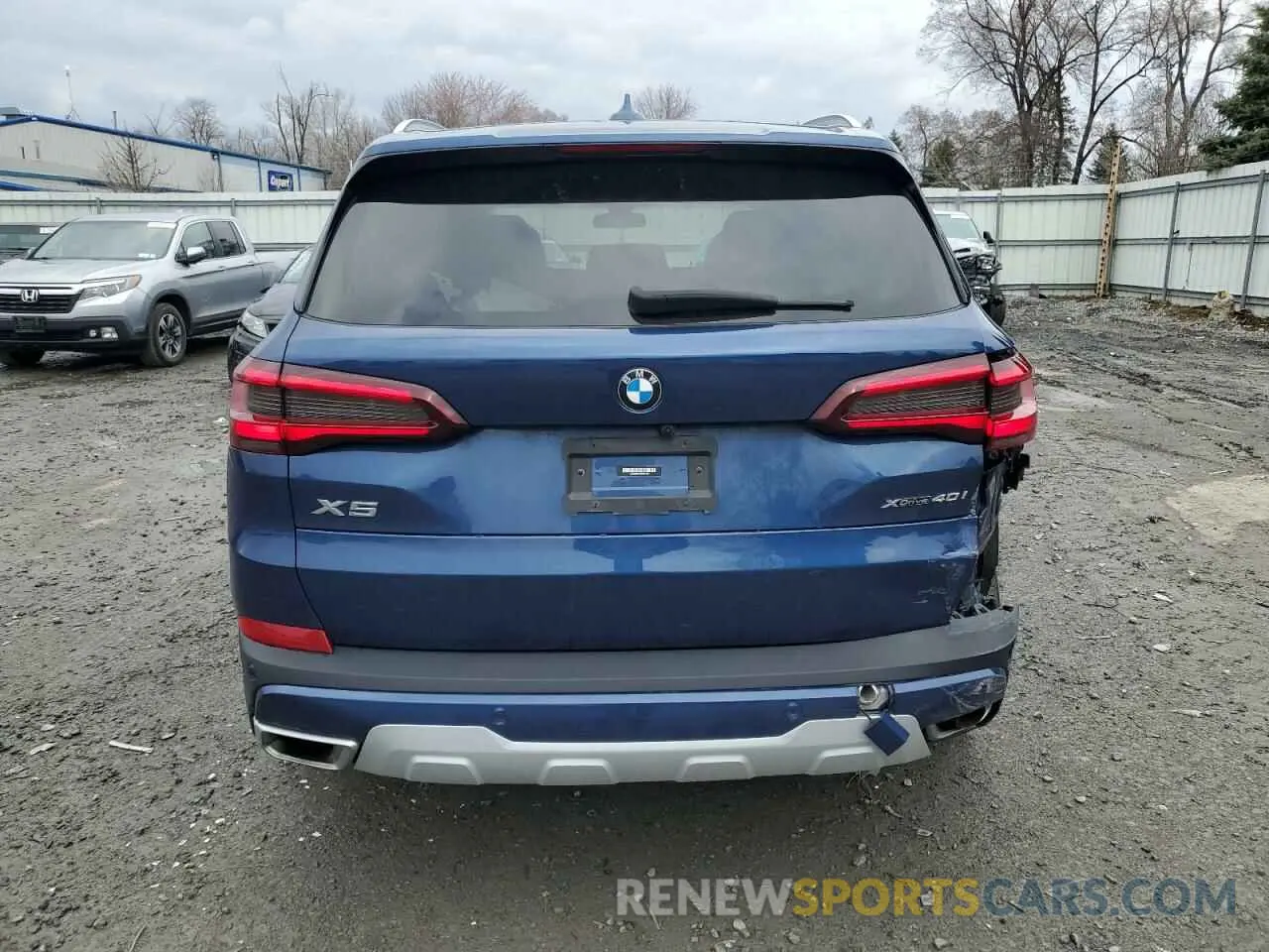 6 Photograph of a damaged car 5UXCR6C02P9R52472 BMW X5 2023