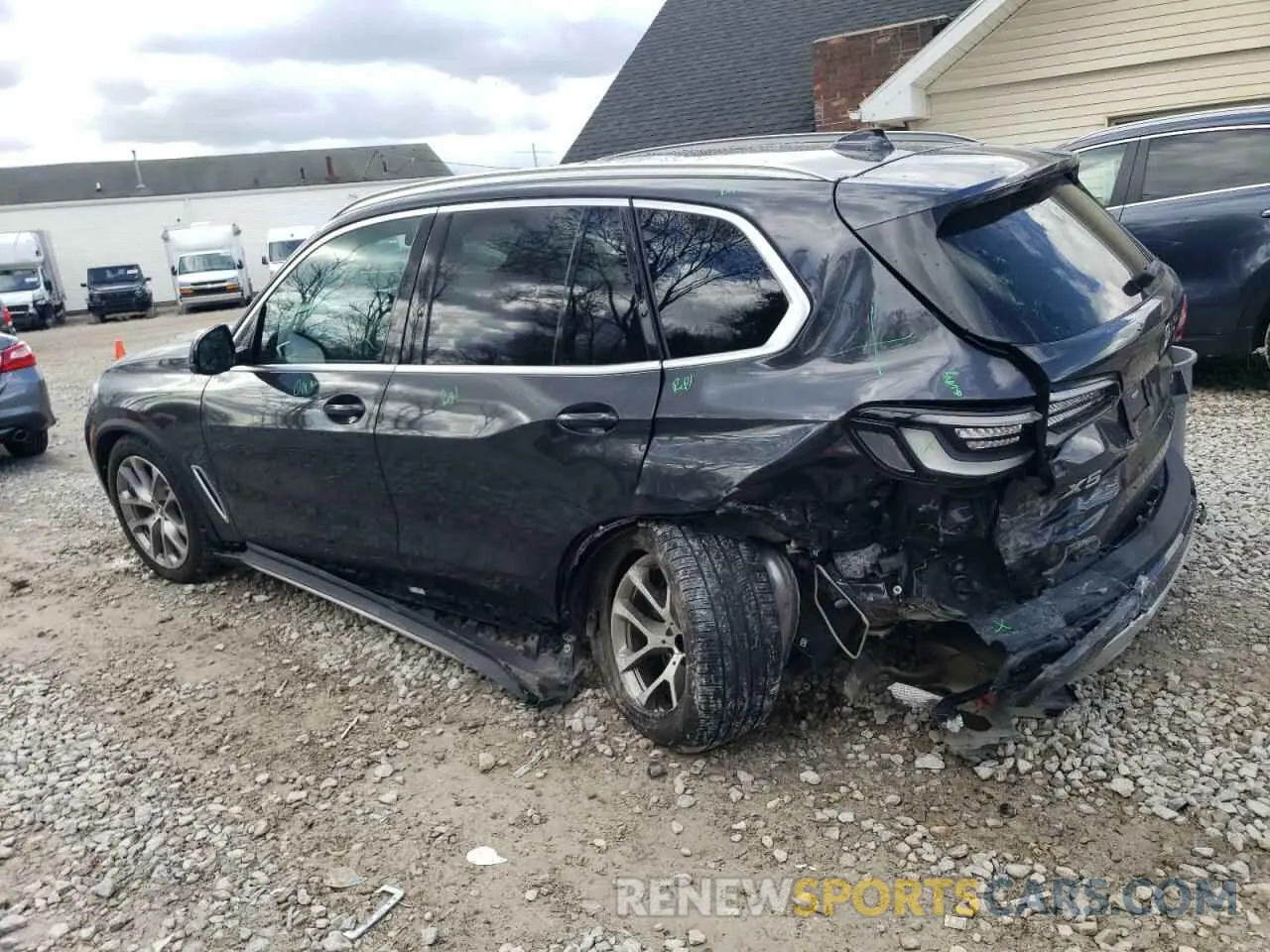 2 Фотография поврежденного автомобиля 5UXCR6C05P9P01929 BMW X5 2023