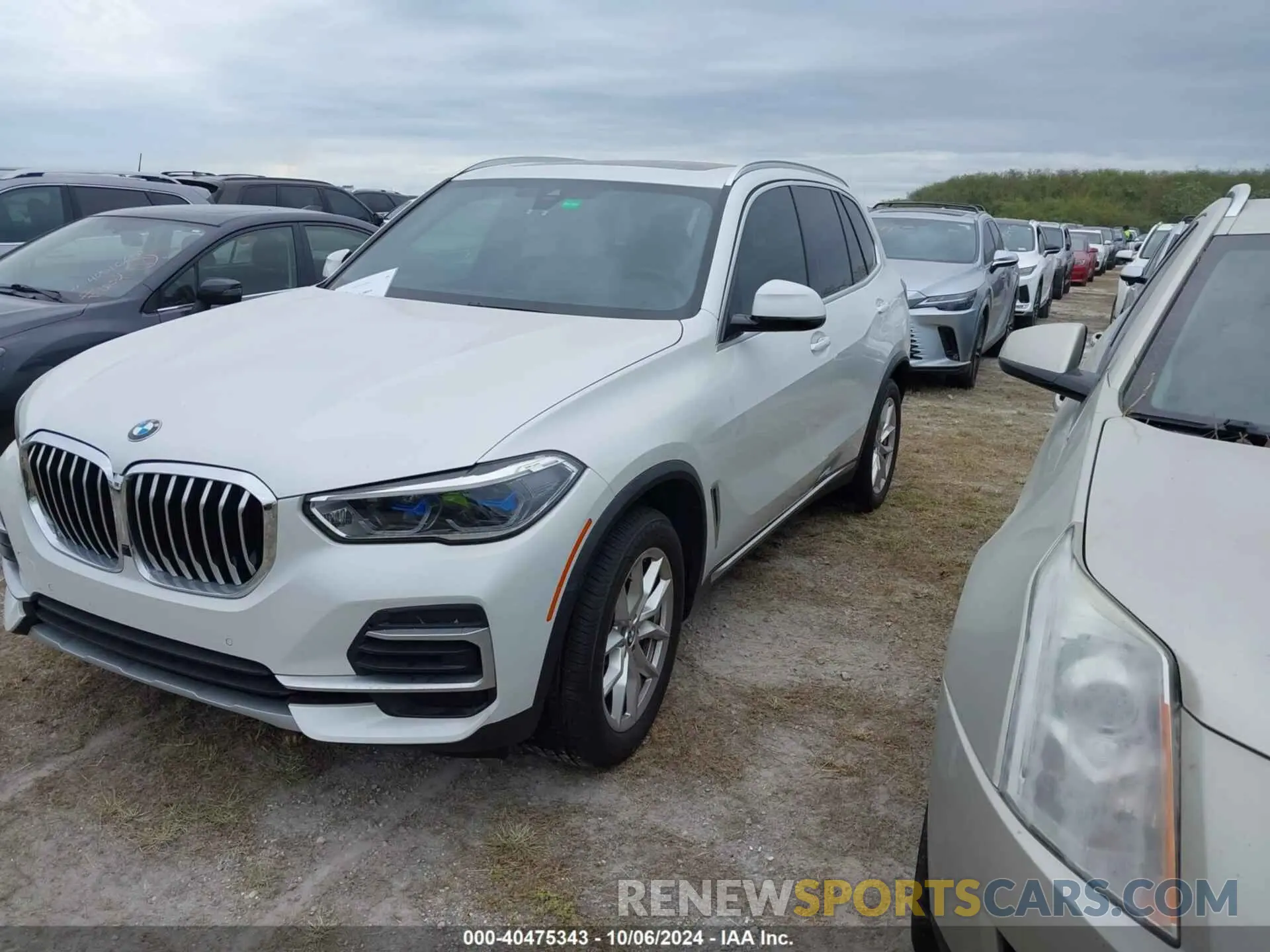 2 Photograph of a damaged car 5UXCR6C05P9P63105 BMW X5 2023