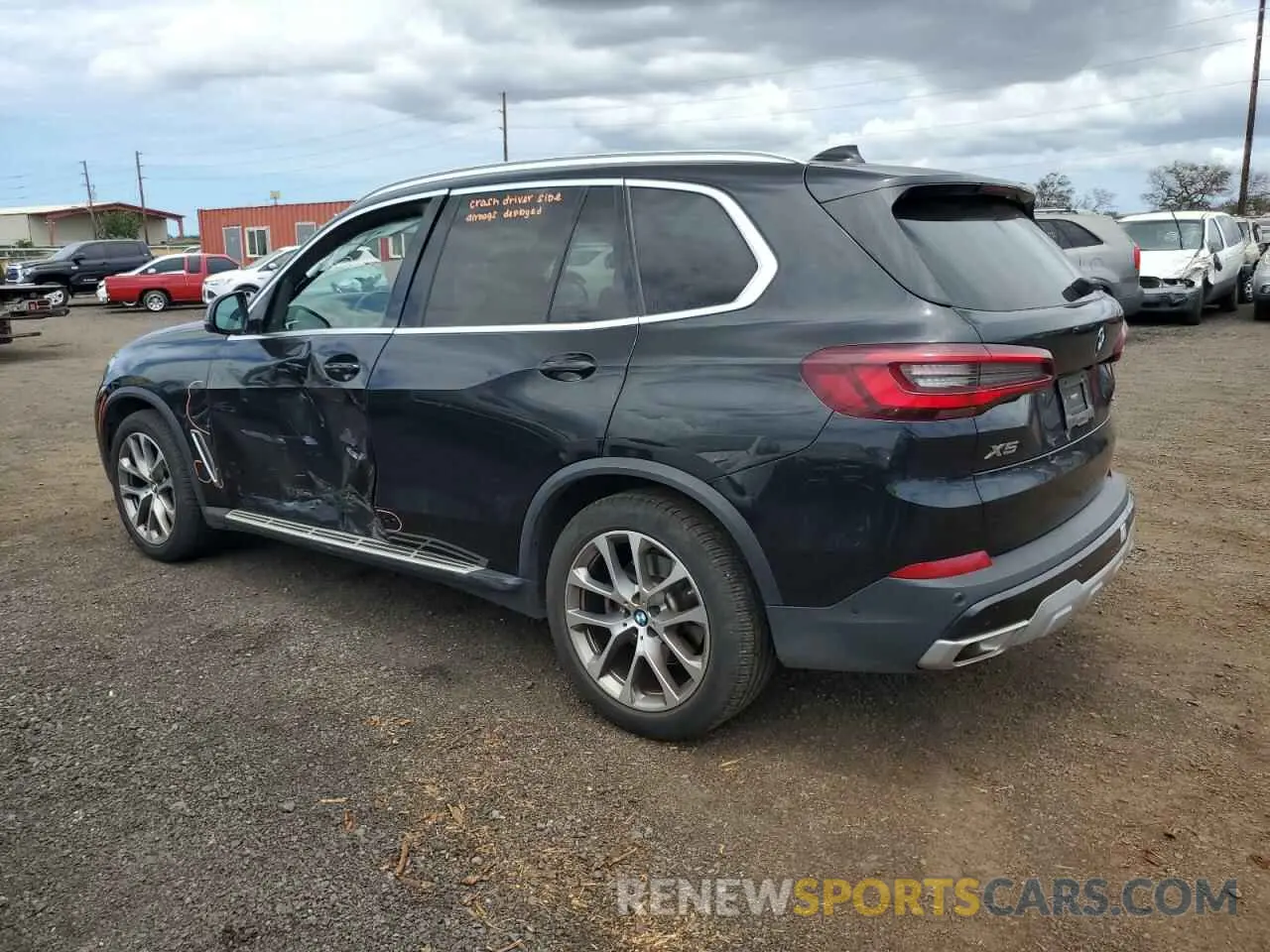 2 Photograph of a damaged car 5UXCR6C06P9P17296 BMW X5 2023