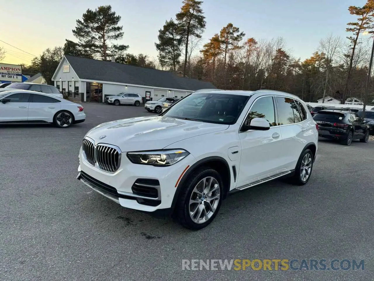 1 Photograph of a damaged car 5UXTA6C06P9P05074 BMW X5 2023