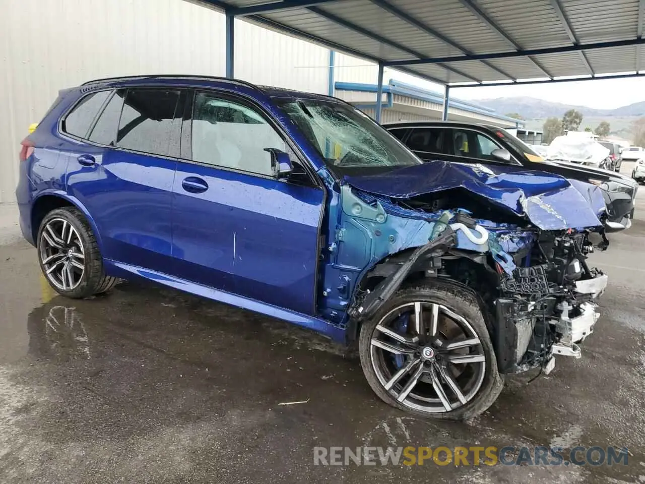 4 Фотография поврежденного автомобиля 5YMJU0C08P9R37020 BMW X5 2023