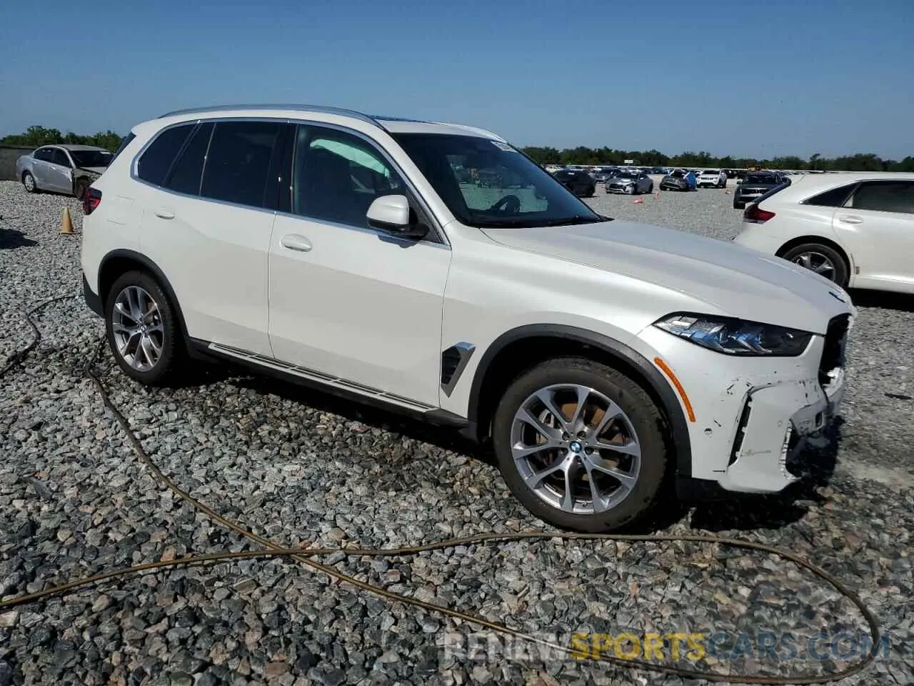4 Photograph of a damaged car 5UX13EU03R9V56877 BMW X5 2024