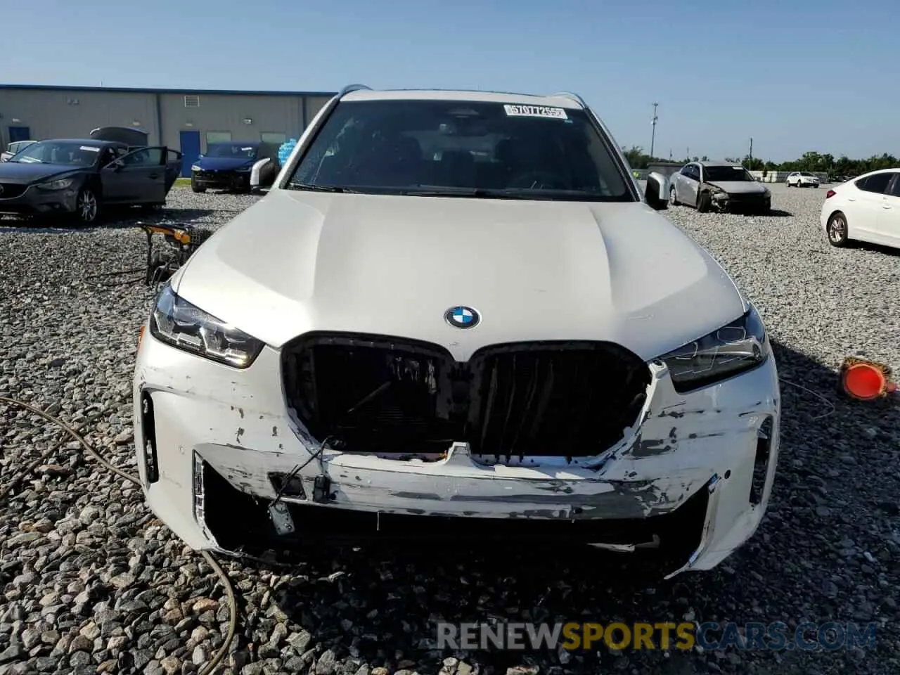 5 Photograph of a damaged car 5UX13EU03R9V56877 BMW X5 2024